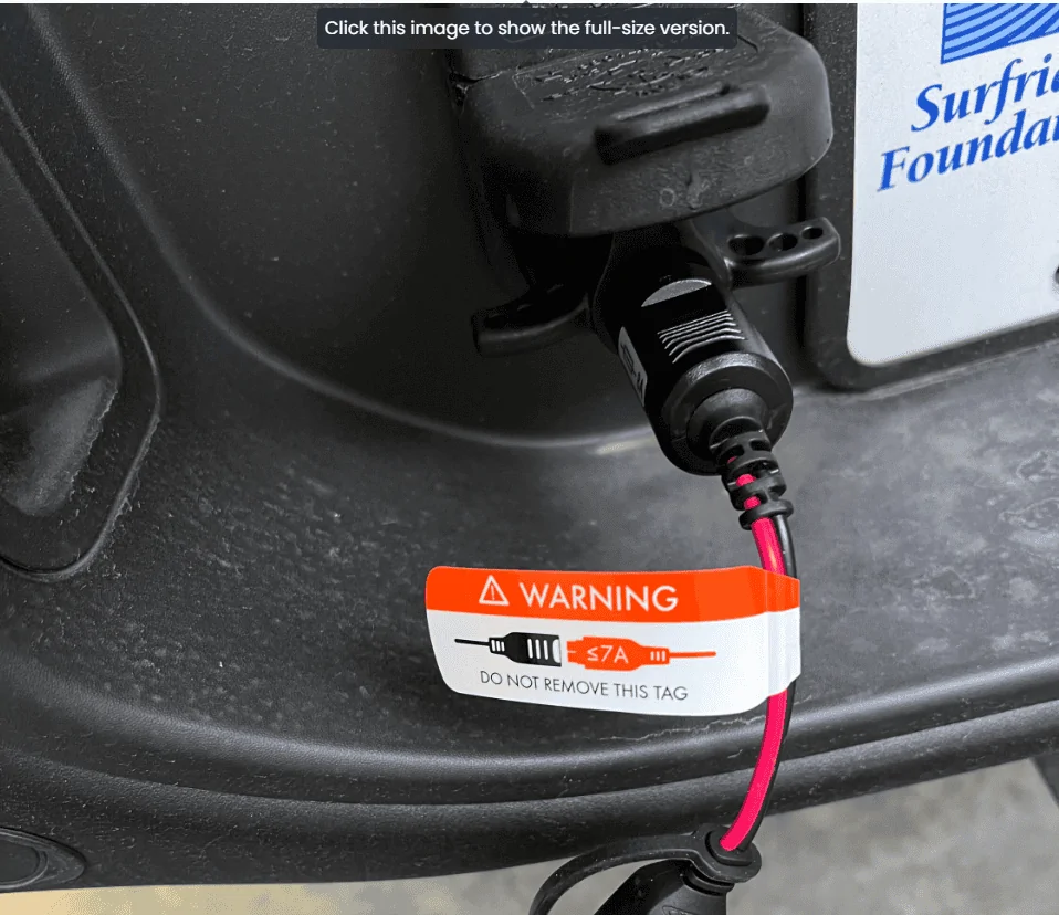Jeep Gladiator Permanent mount battery tender 1693073469335