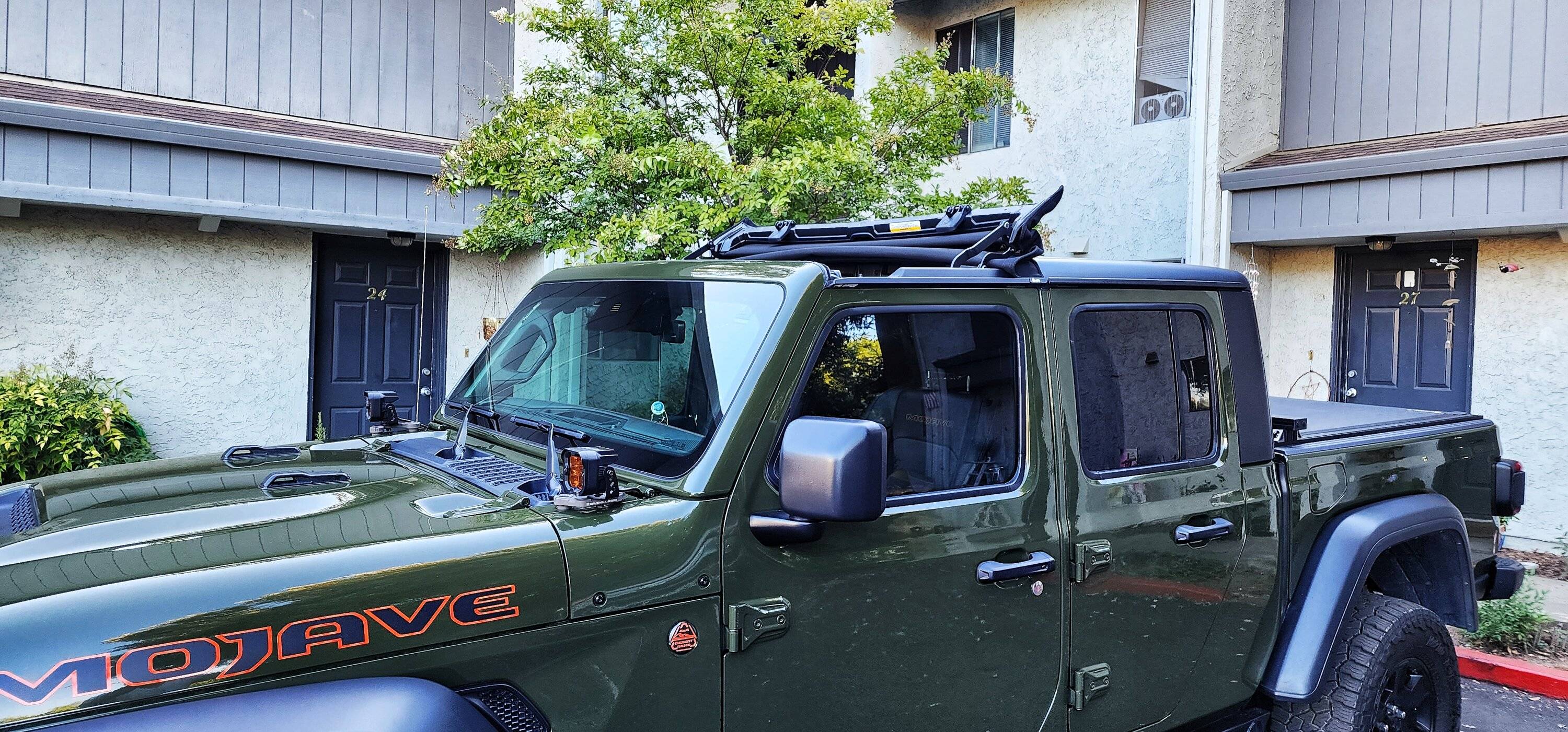 Jeep Gladiator Andrew's 2022 Sarge Green Mojave - Northern CA 20230827_080621-01