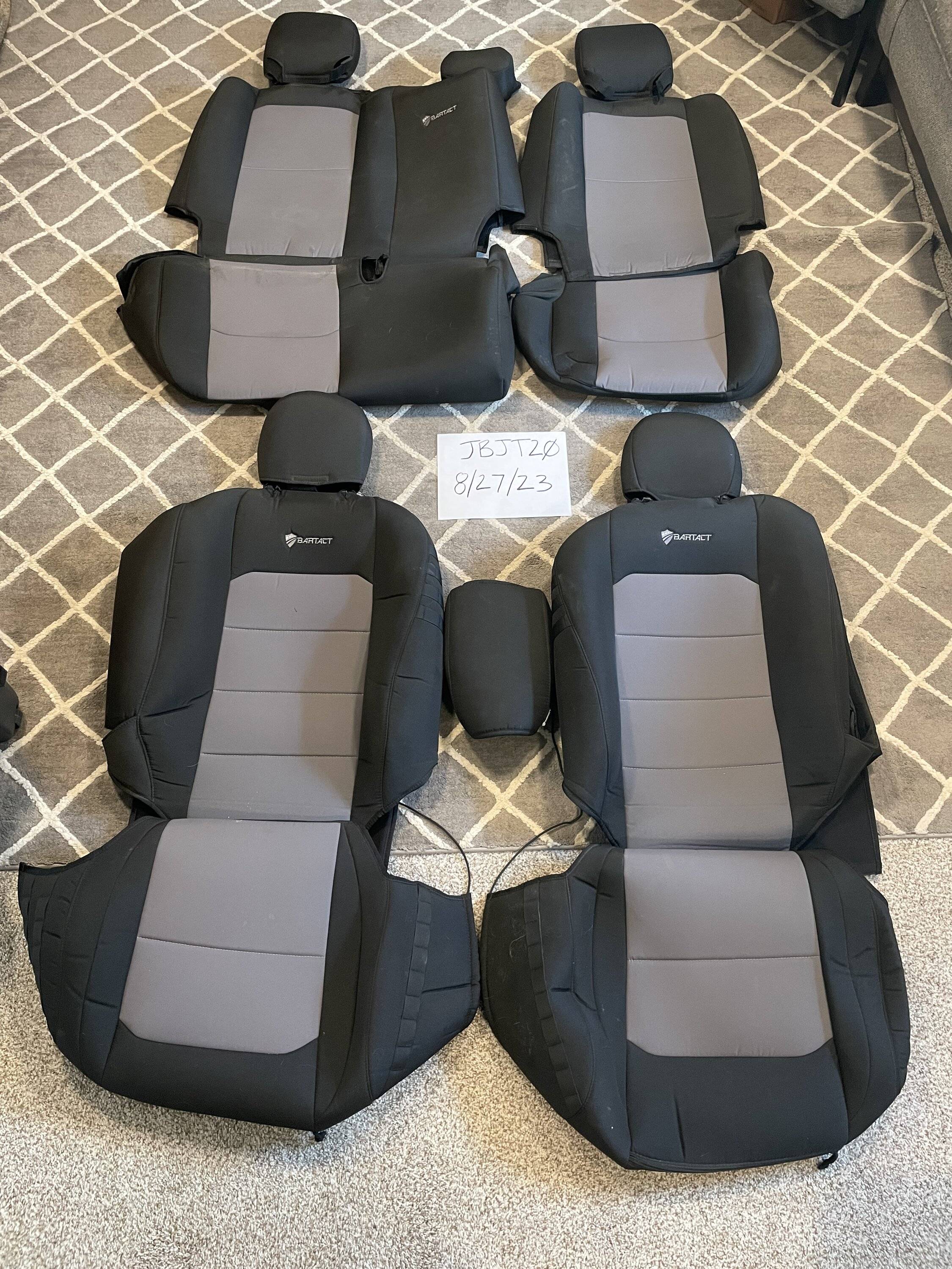 Jeep Gladiator Bartact Gladiator Seat Covers IMG_5284