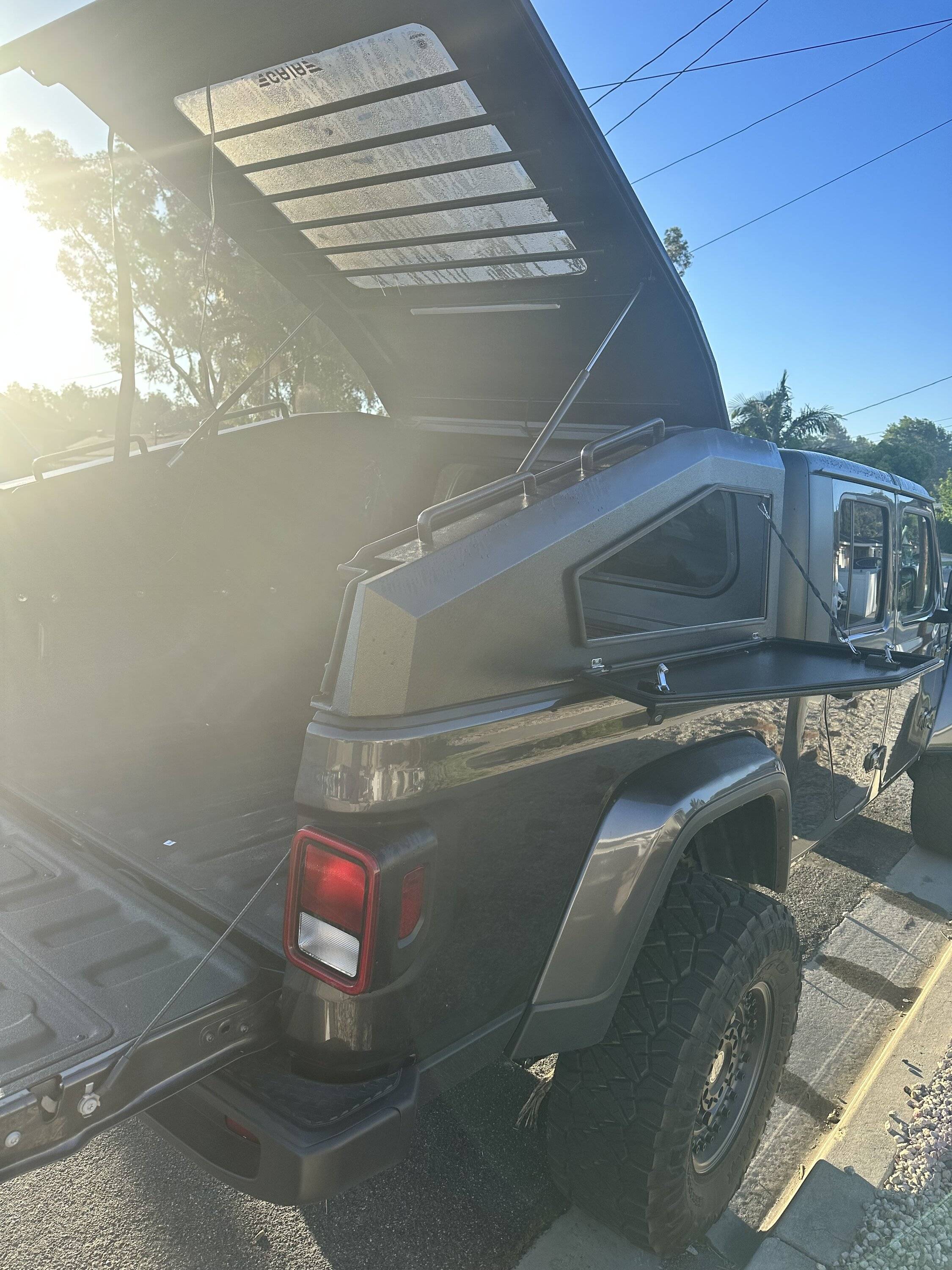 Jeep Gladiator GAIA Fastback installed IMG_5213