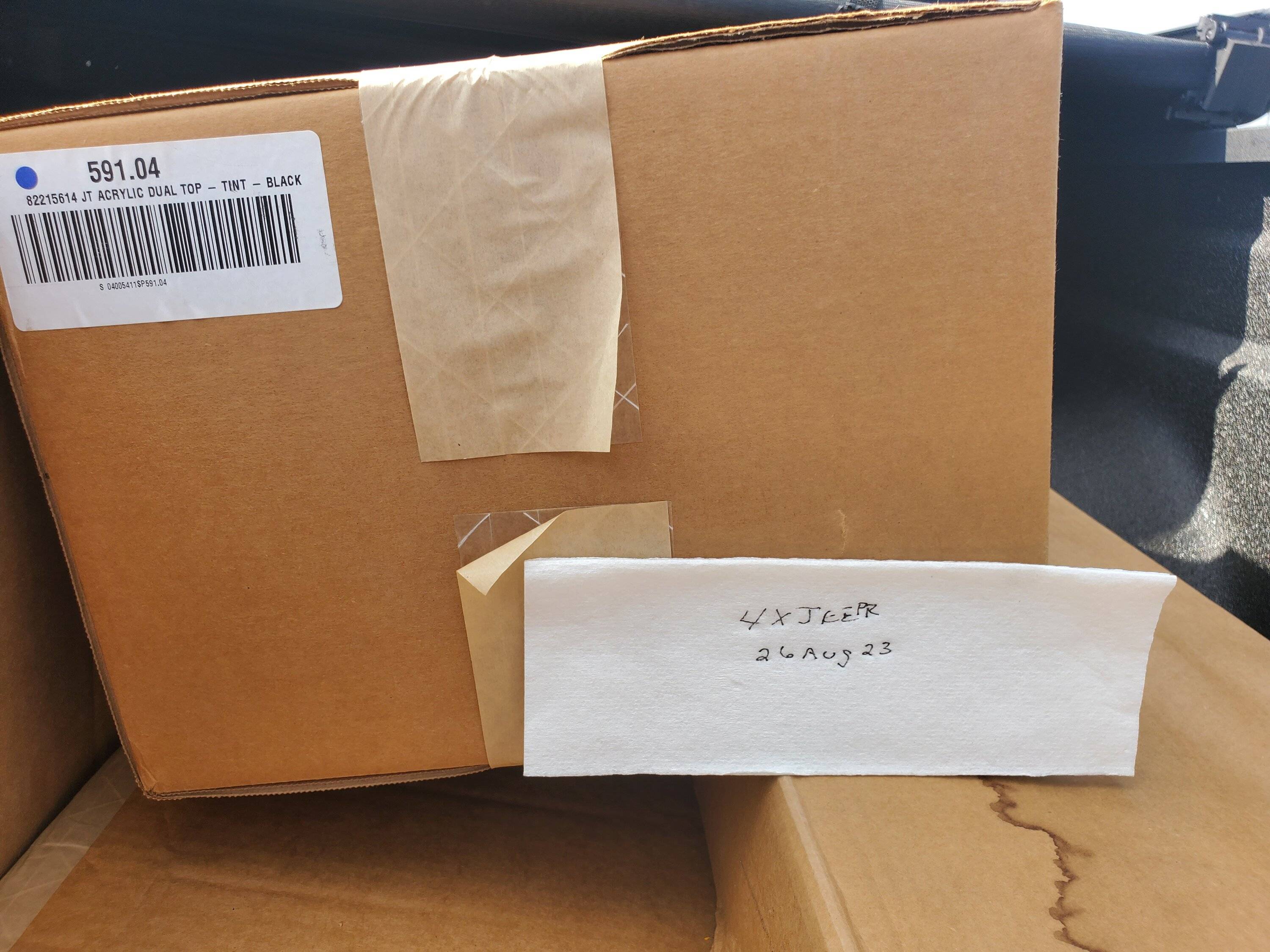 Jeep Gladiator Premium JT Soft Top NIB 20230826_165141