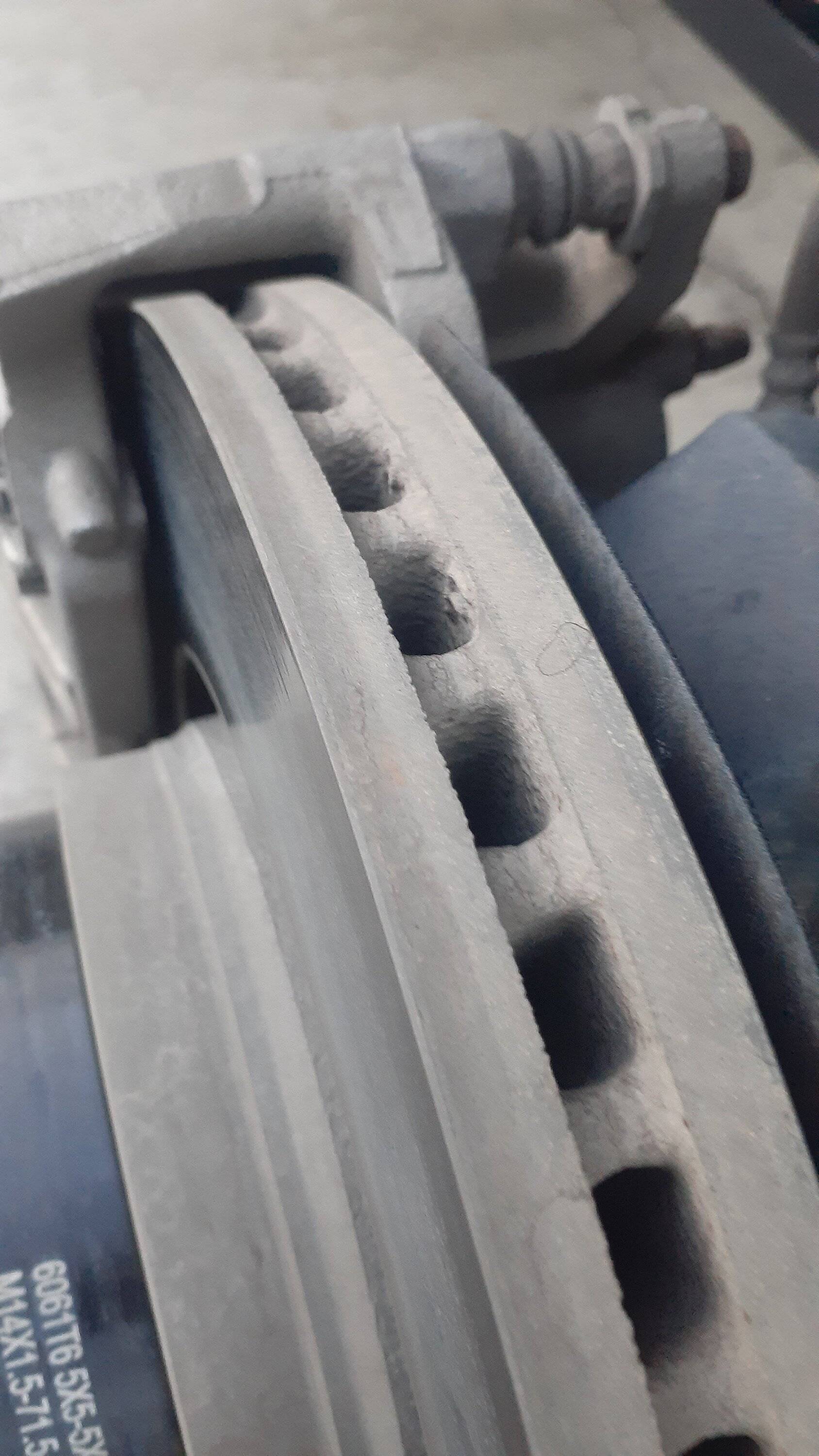 Jeep Gladiator Stock Brake Pad Life Expectancy? 20230822_195400