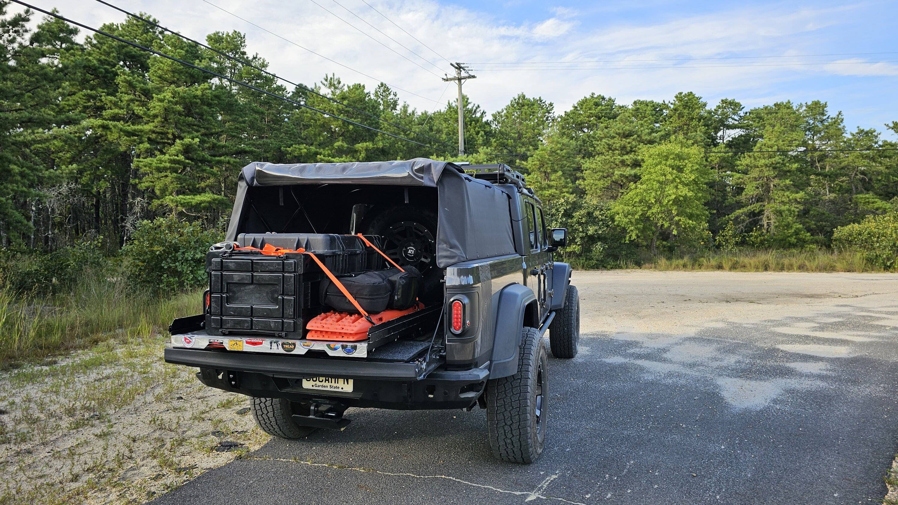 Jeep Gladiator Reverse Up Incline 20230827_173144