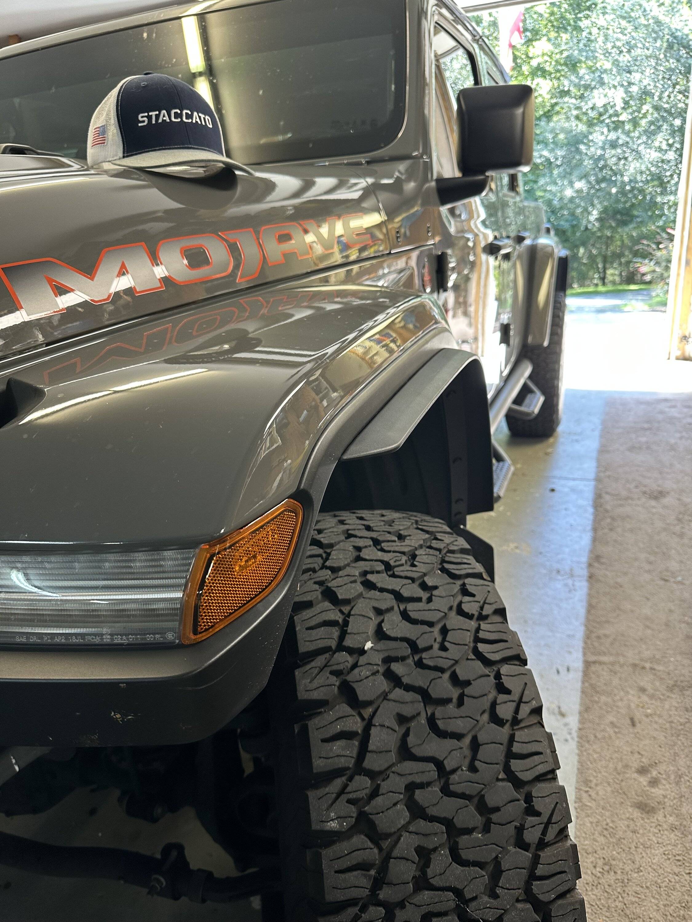 Jeep Gladiator Xtreme Recon Fender Extension Instsalled IMG_8053