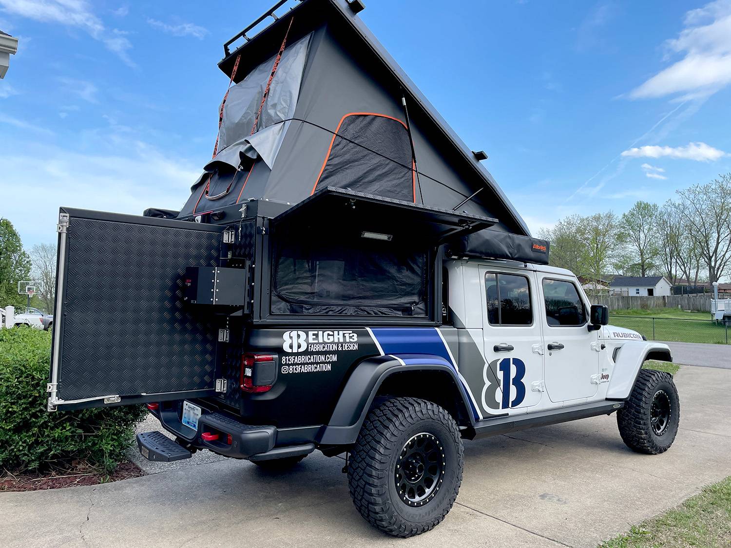 Jeep Gladiator Alu-cab cabin canopy on a daily driver? alu-cab-open