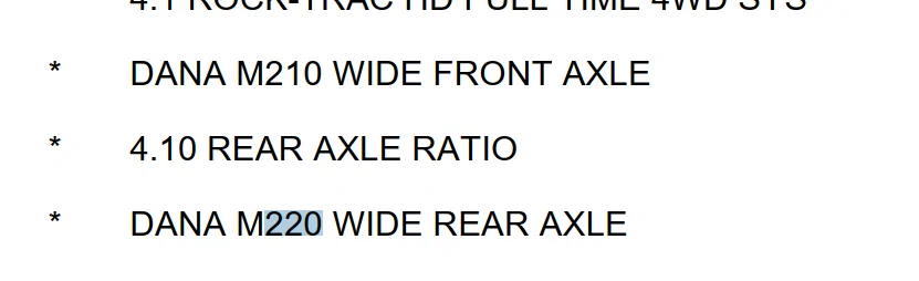 Jeep Gladiator Wider axle Q's ?? 1693787951436