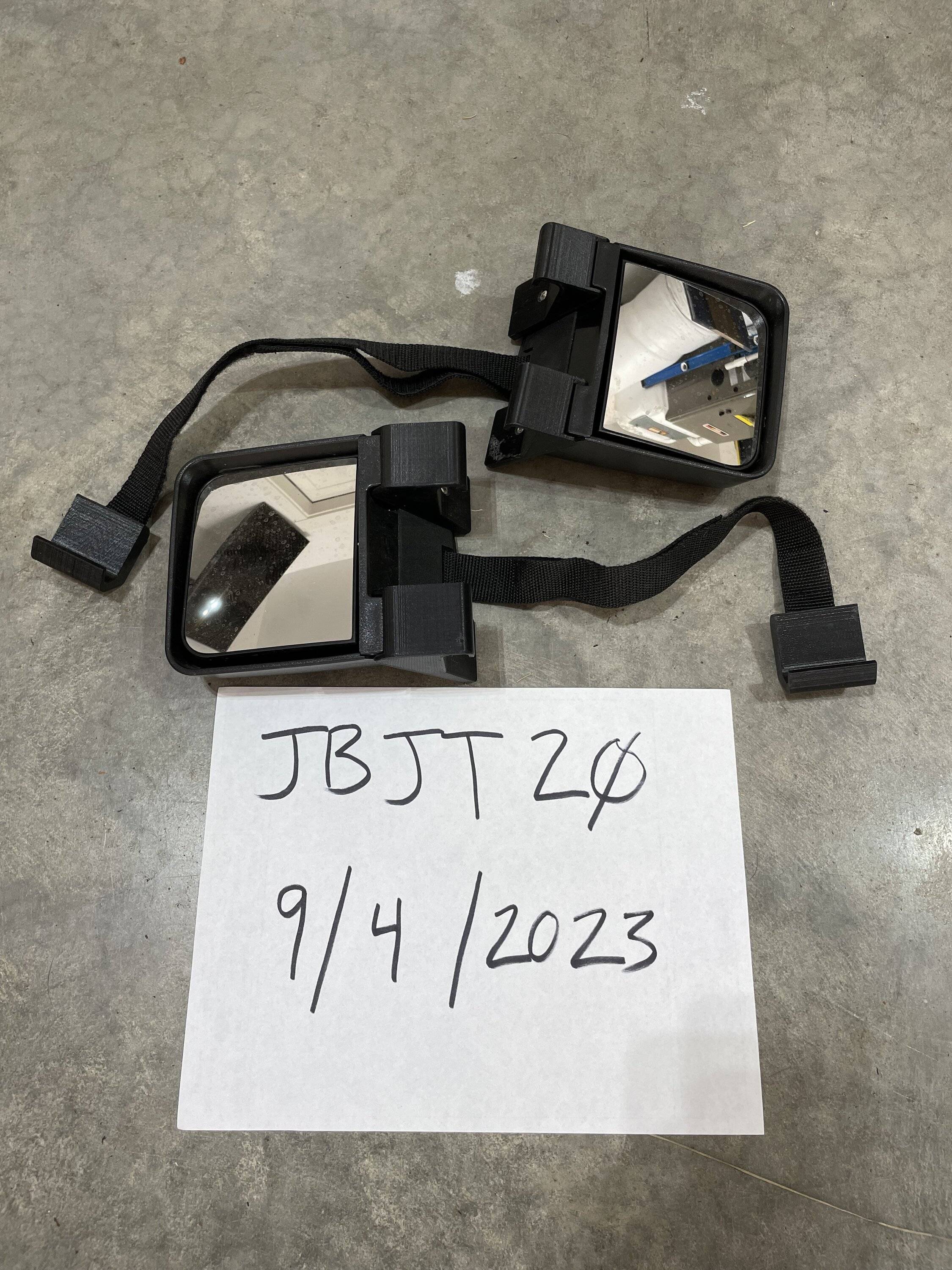 Jeep Gladiator Rampage Tow Mirrors With Adapters IMG_5344