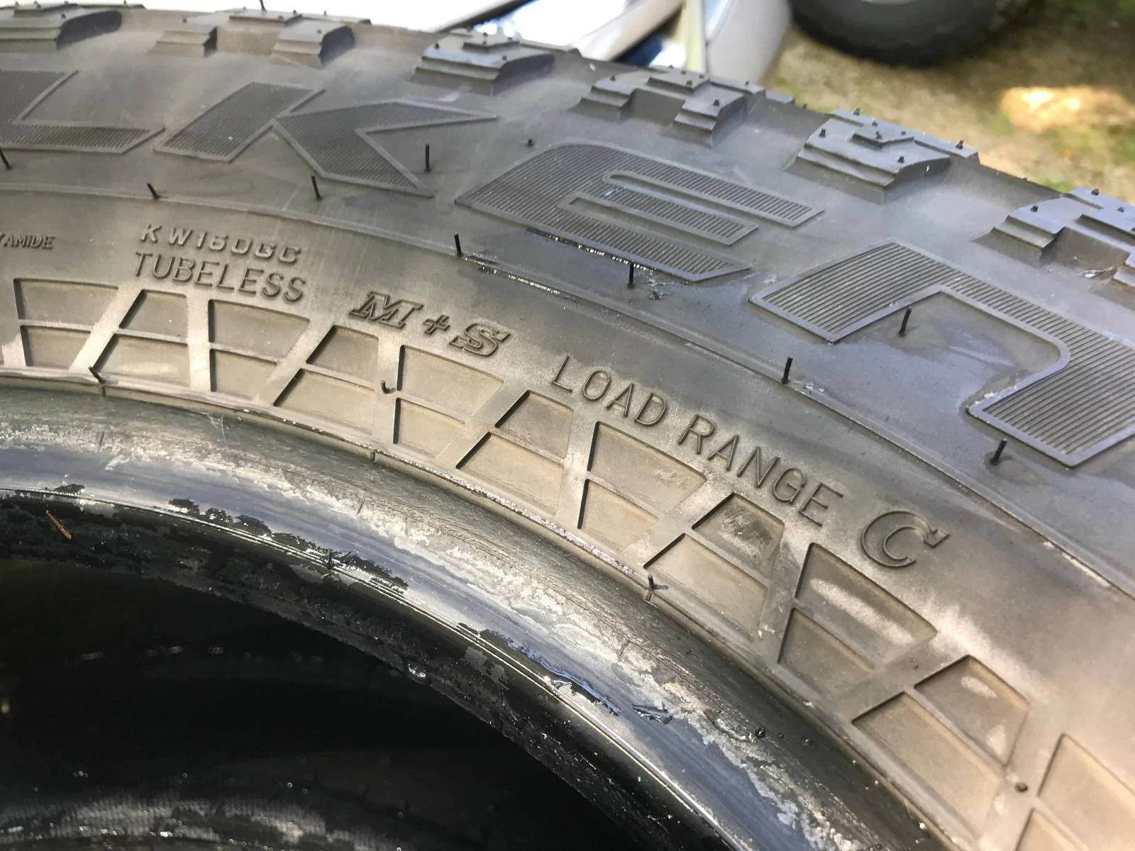 Jeep Gladiator (4) Falken Wildpeak M/T 285/70R17 tires, 51K mi - $100 for all ms