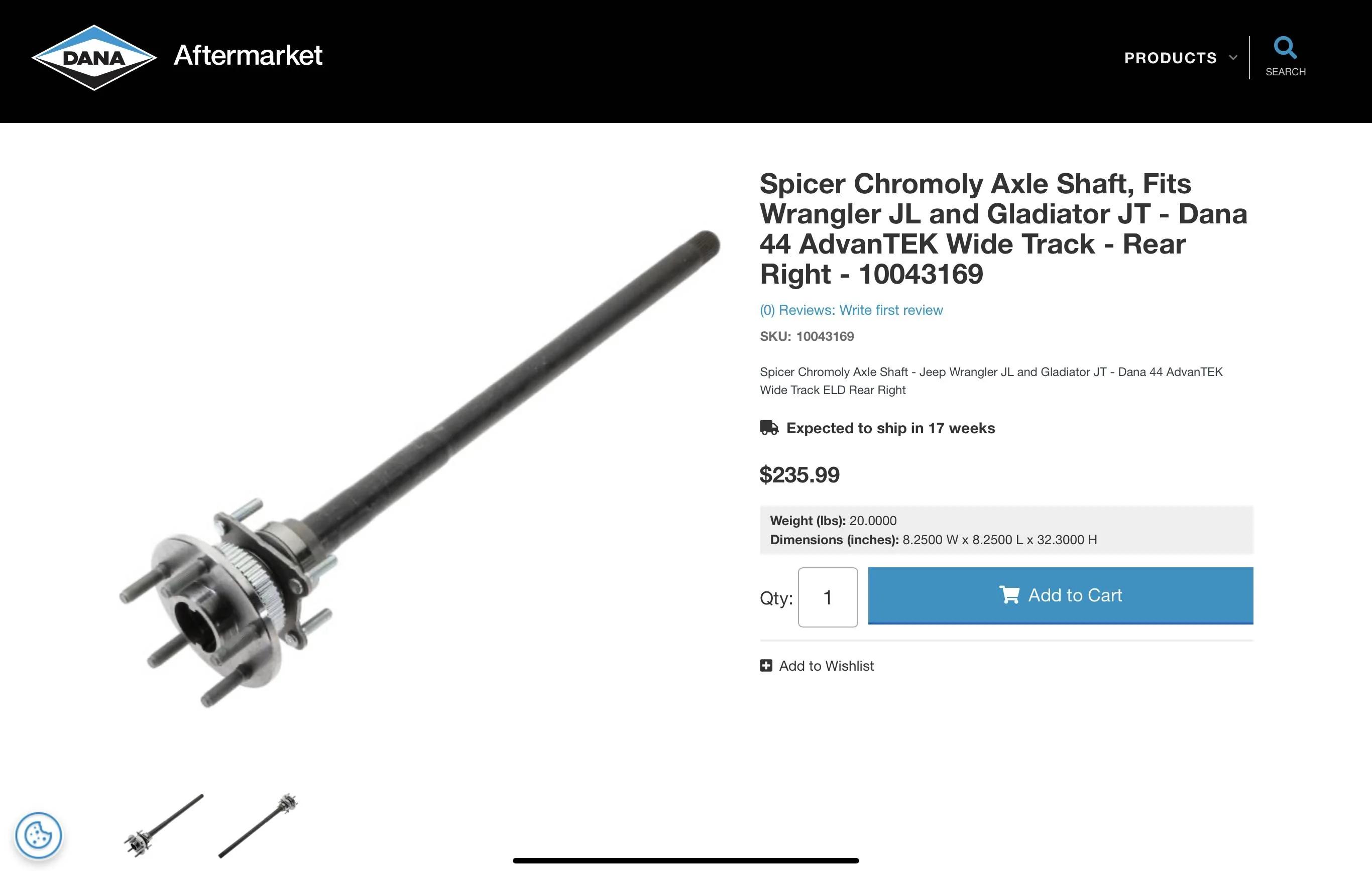 Jeep Gladiator Upgrading Dana 44 Part Suggestions IMG_0450