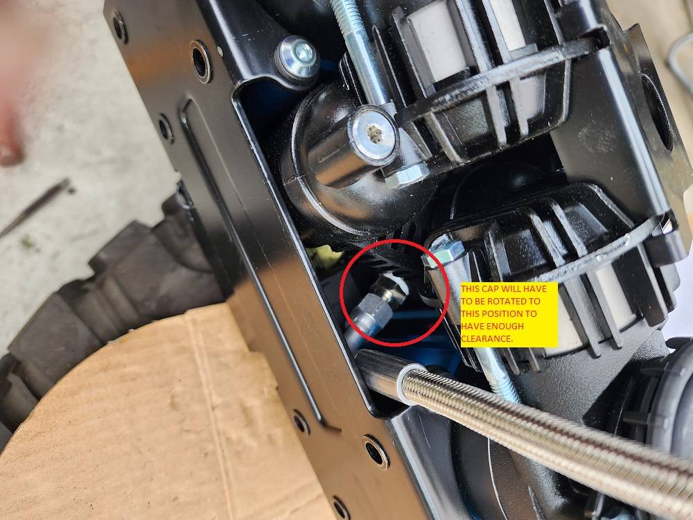 Jeep Gladiator ARB Twin Compressor Installed -- mounted under bed, above spare 20230902_115927