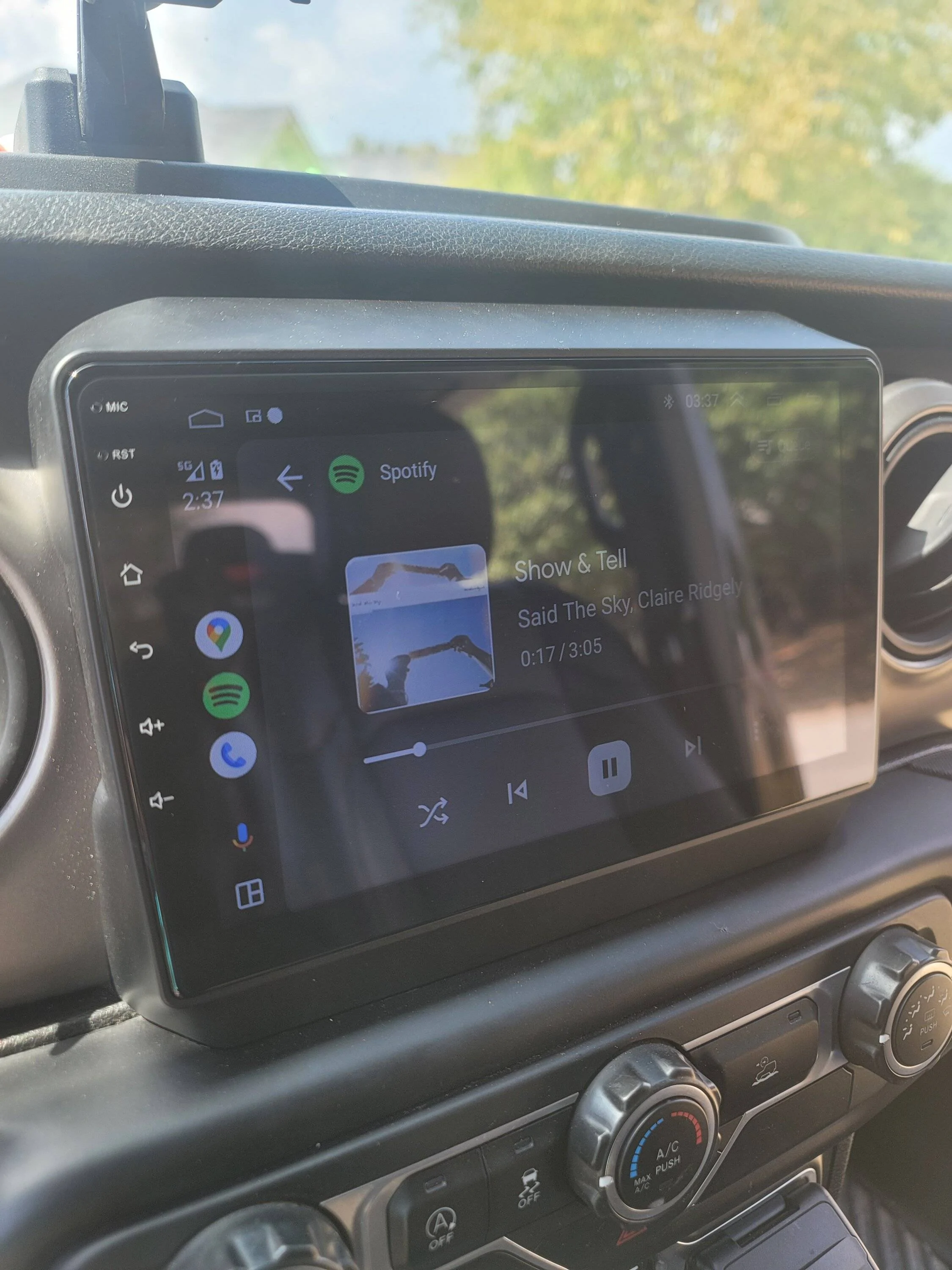 Jeep Gladiator Phoenix Android Radio 7862 model. 20230904_143753