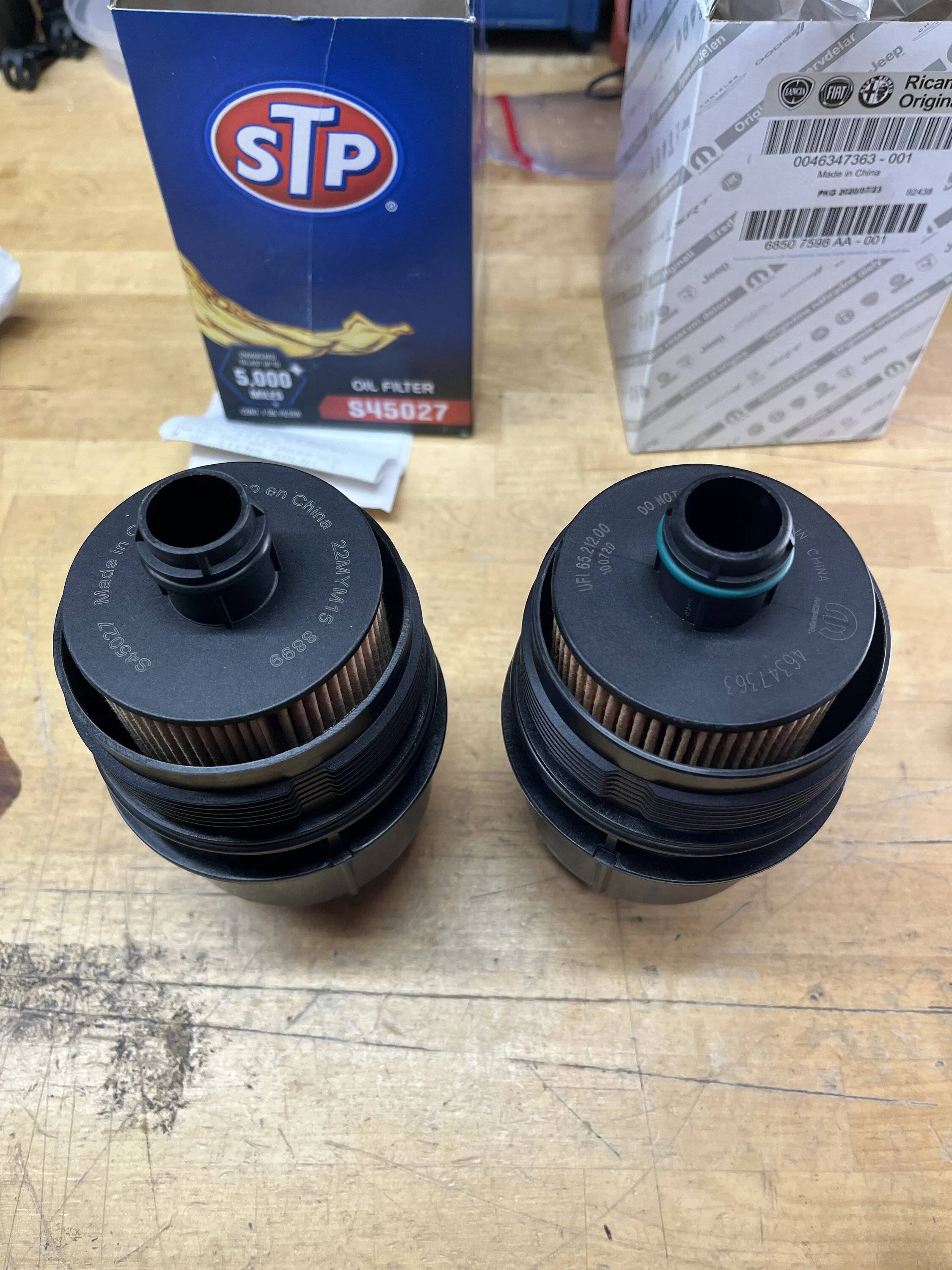 Jeep Gladiator Diesel oil filter. IMG_0309