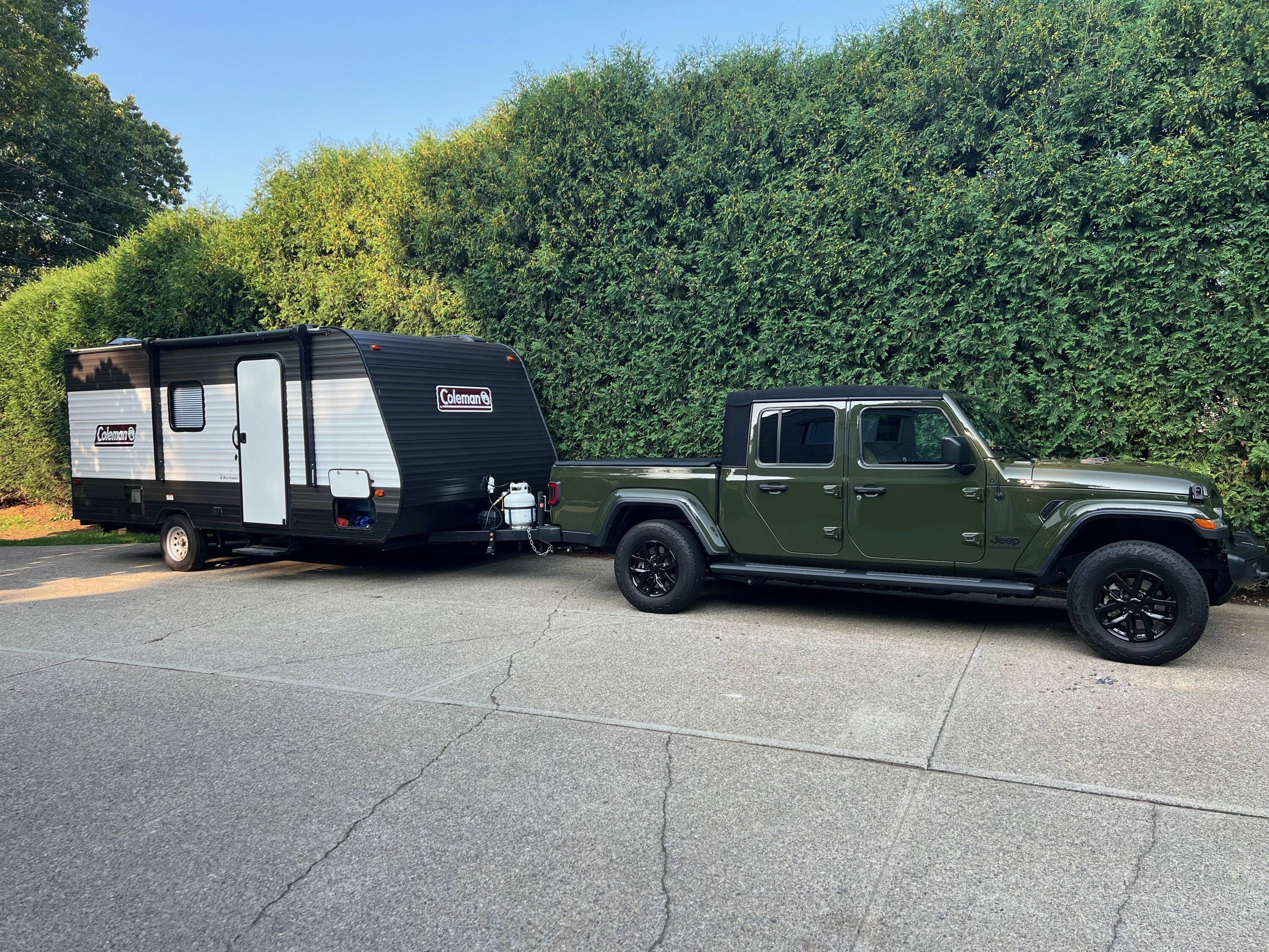 Jeep Gladiator Travel trailer recommendations IMG_1246
