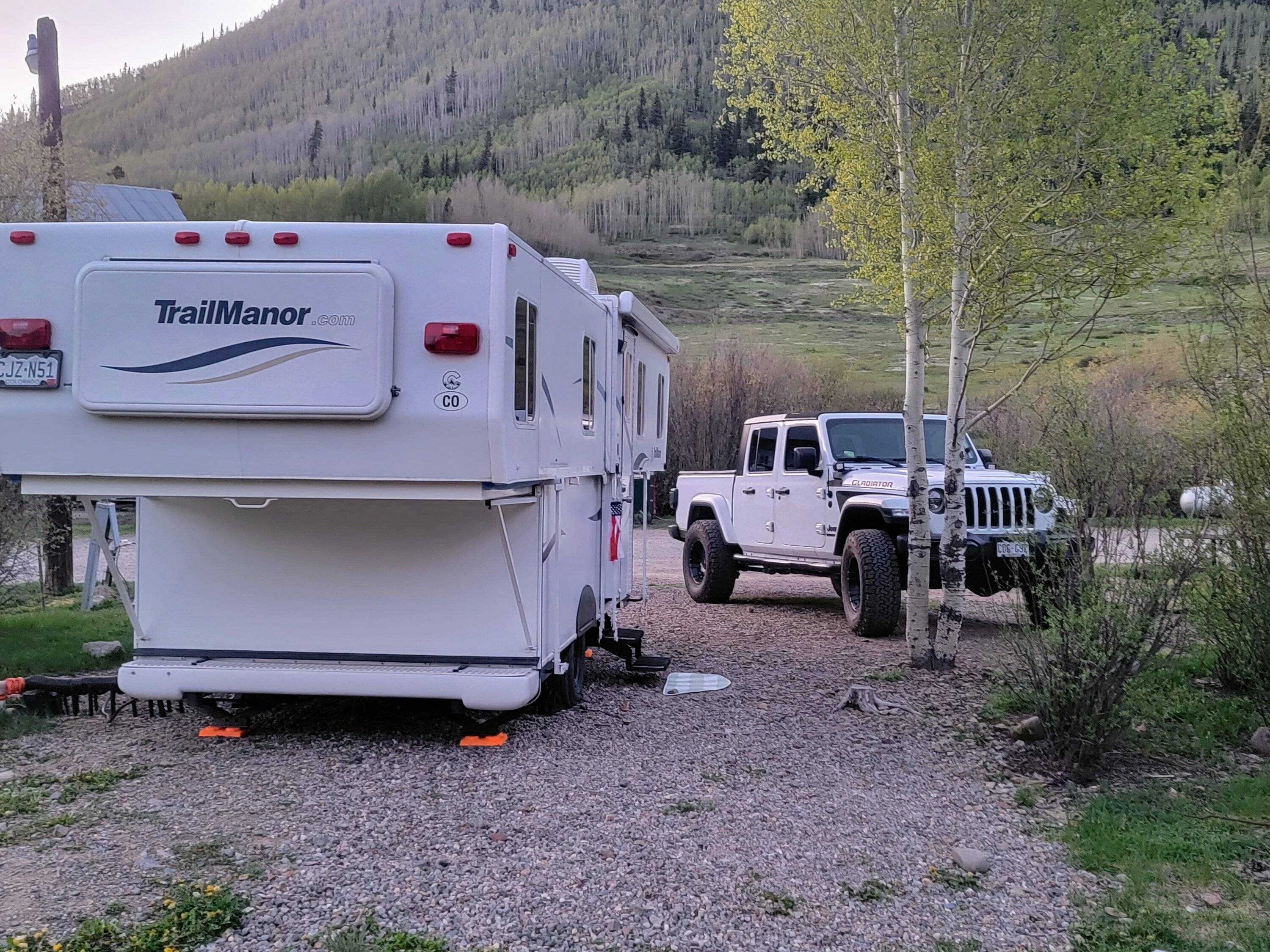 Jeep Gladiator Travel trailer recommendations 20230609_204017
