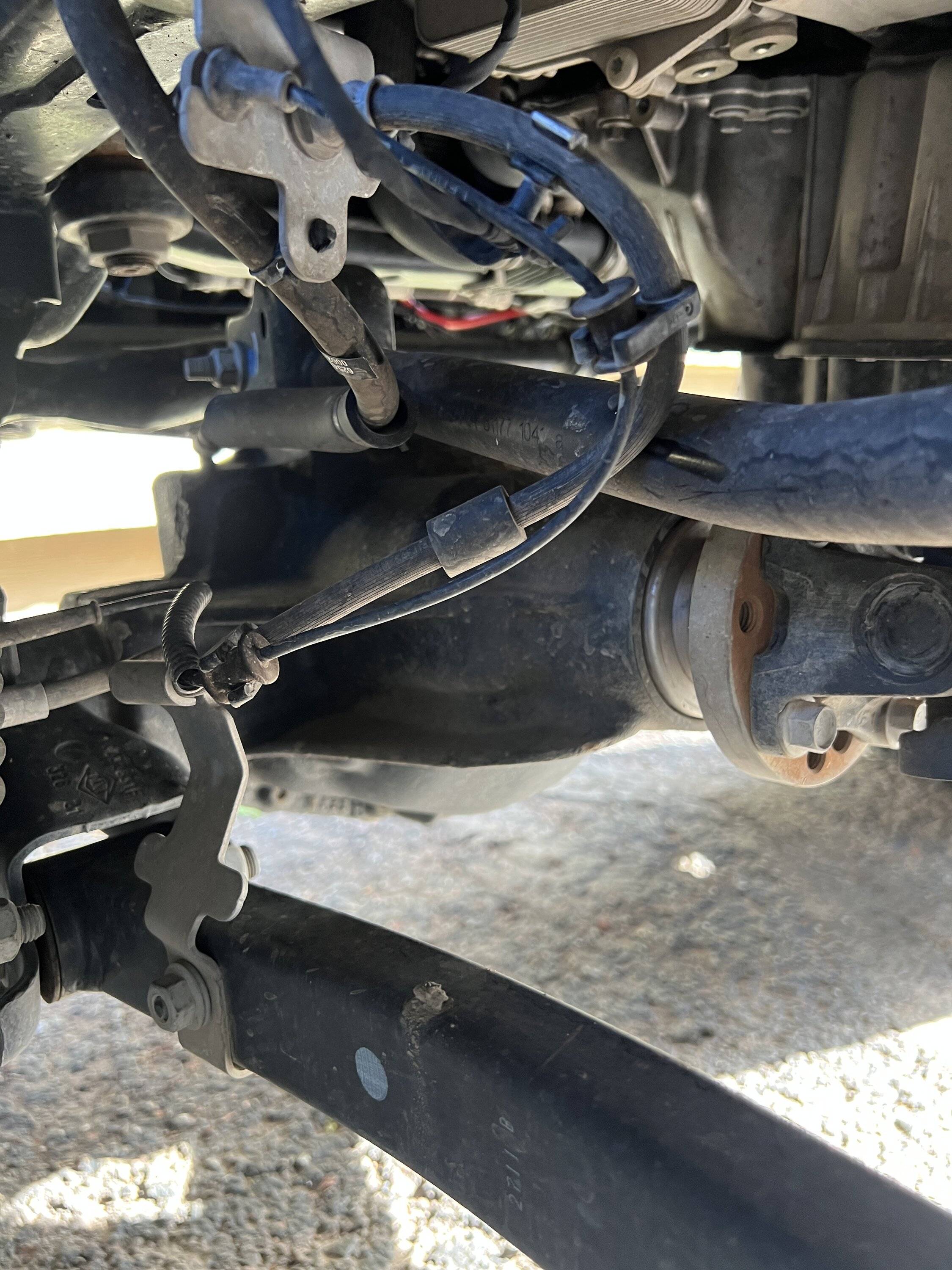 Jeep Gladiator Lifted PSA: check front brake lines IMG_2542