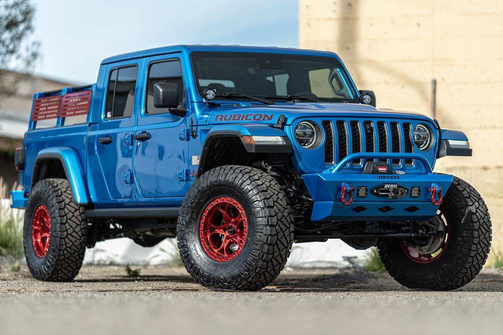 Jeep Gladiator Guys with 37s what wheels are you running? Gladiator Rebel Off Road