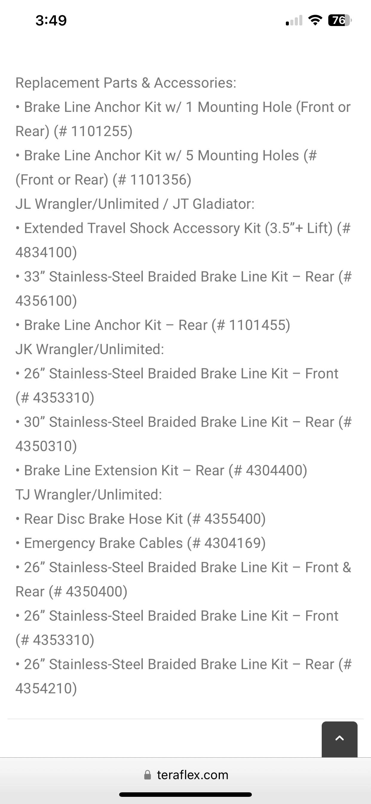 Jeep Gladiator Lifted PSA: check front brake lines 6ECCE1E4-4B71-4CD1-8819-BAC91463E051