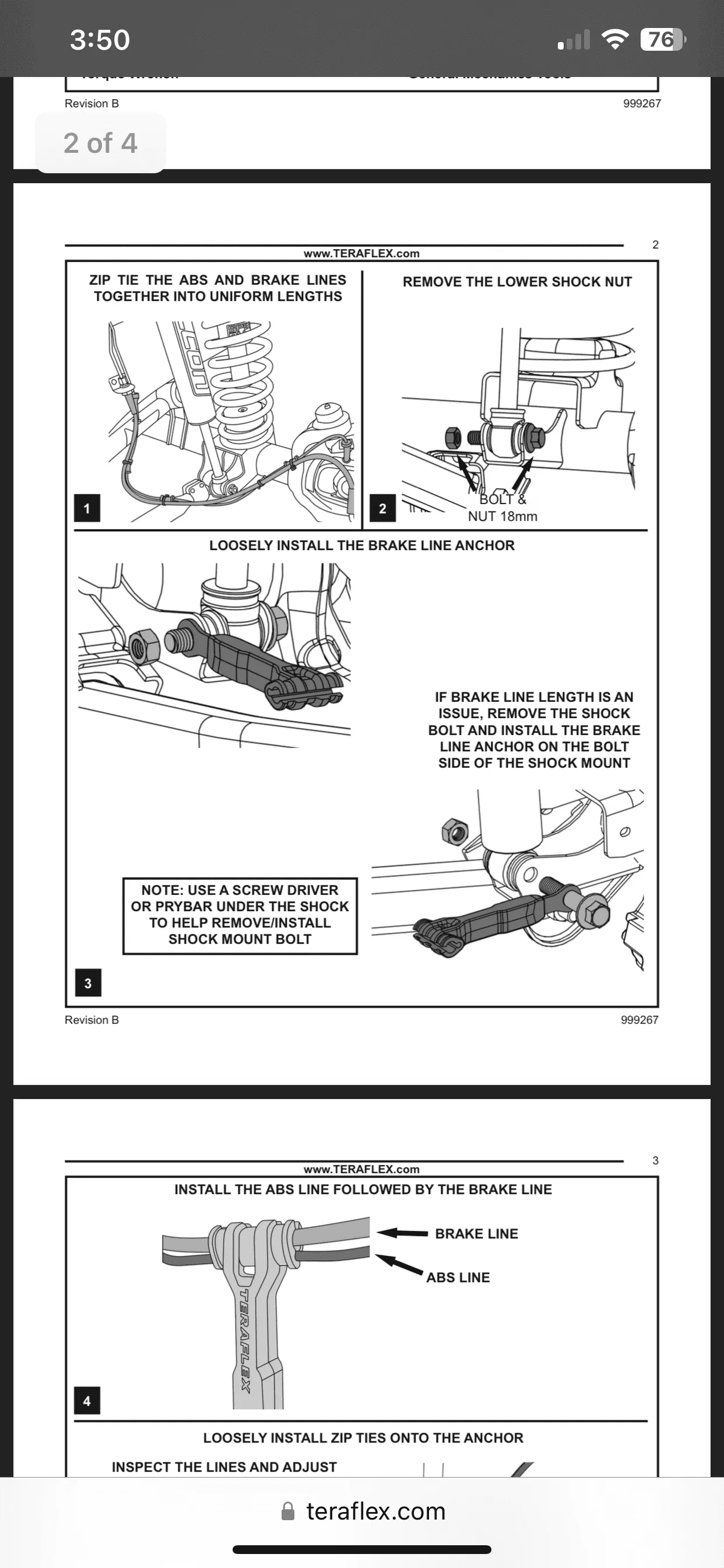 Jeep Gladiator Lifted PSA: check front brake lines FAA5860F-ACB9-4ED2-BC7B-0BAE98BC8F7F