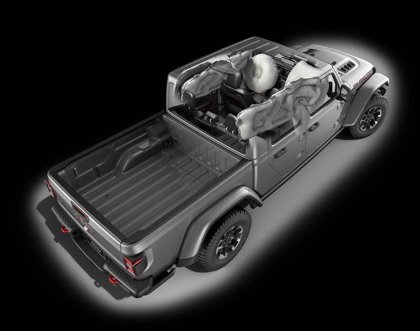 Jeep Gladiator 2024 Jeep Gladiator debuts with new grille, interior, more options and upper trim levels JP024_024GL