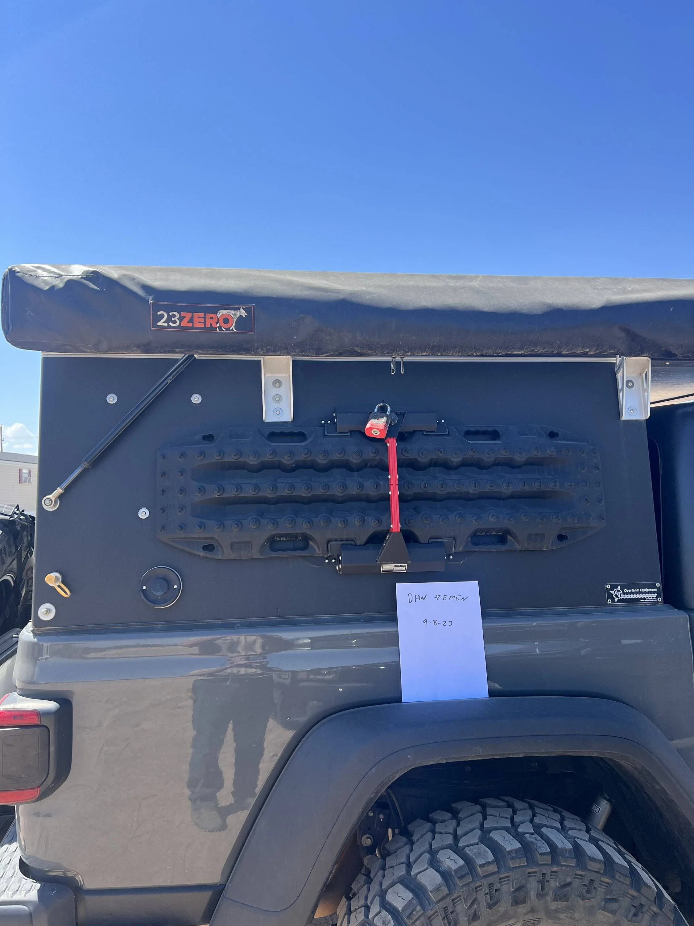 Jeep Gladiator AT Habitat Camper Top $9,000 IMG_5860