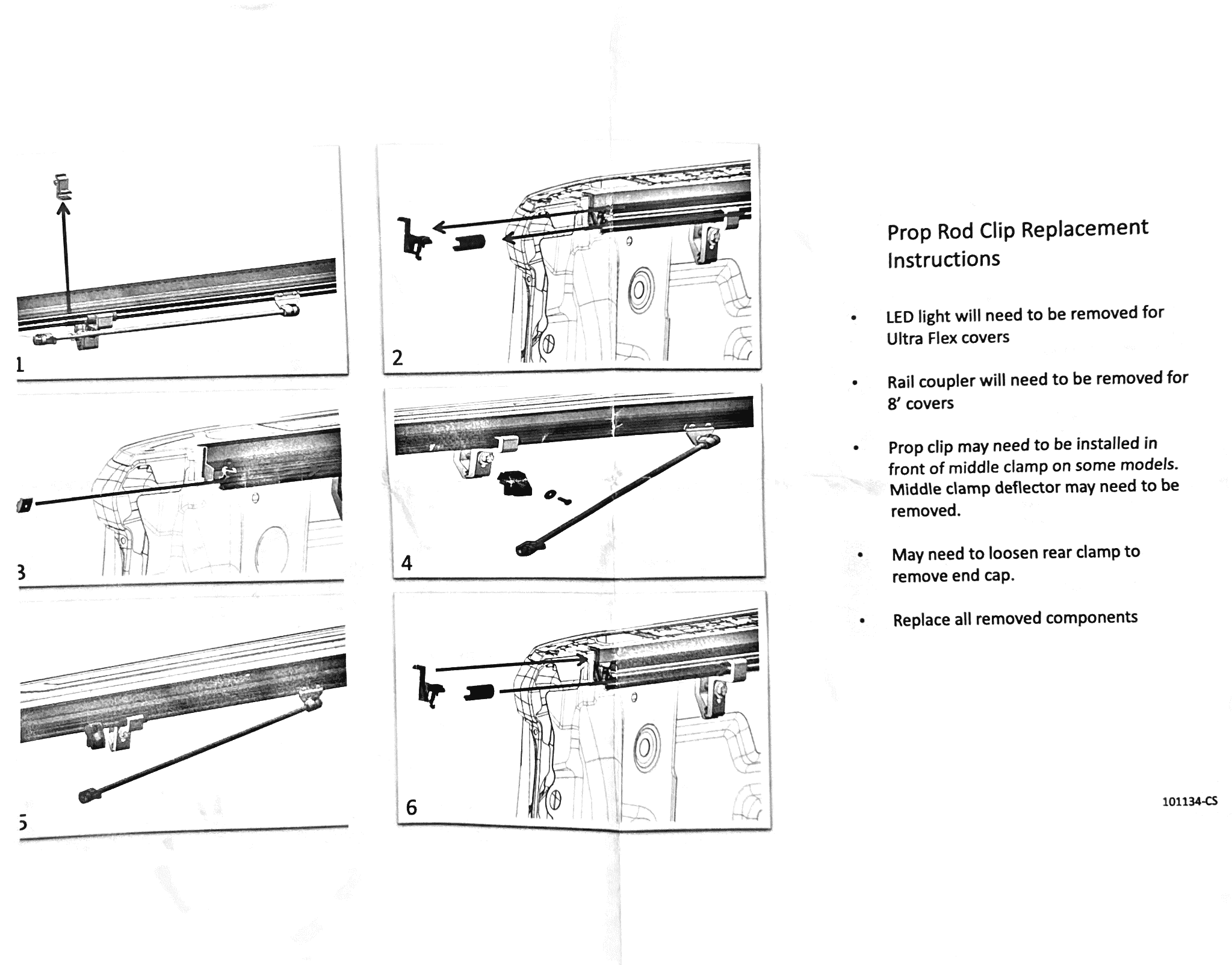 Jeep Gladiator Rugged Ridge Armis hard trifold tonneau - prop rod clips broken 2023-09-13 20.16.20