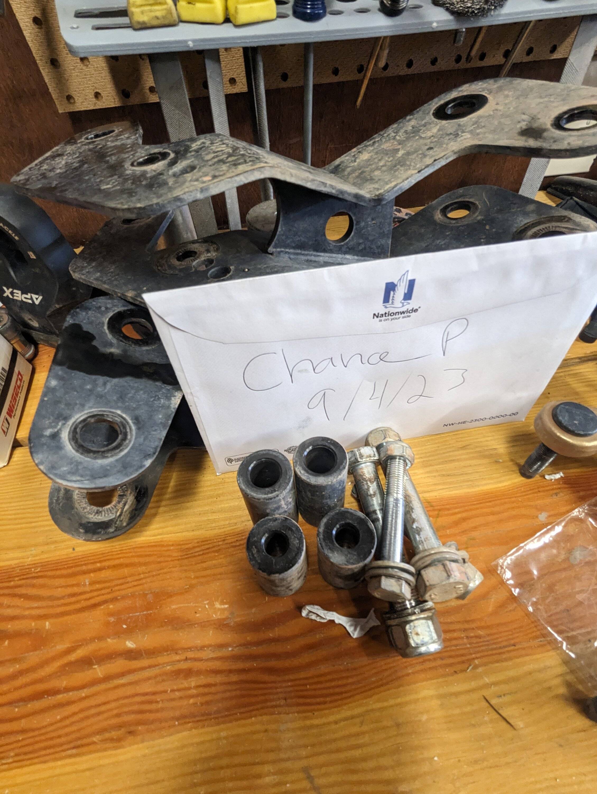 Jeep Gladiator Rancho control arm drop brackets PXL_20230904_202319143