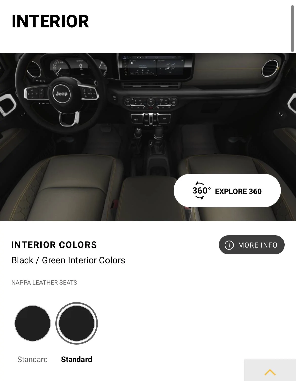 Jeep Gladiator 2024 mojave interior IMG_1230