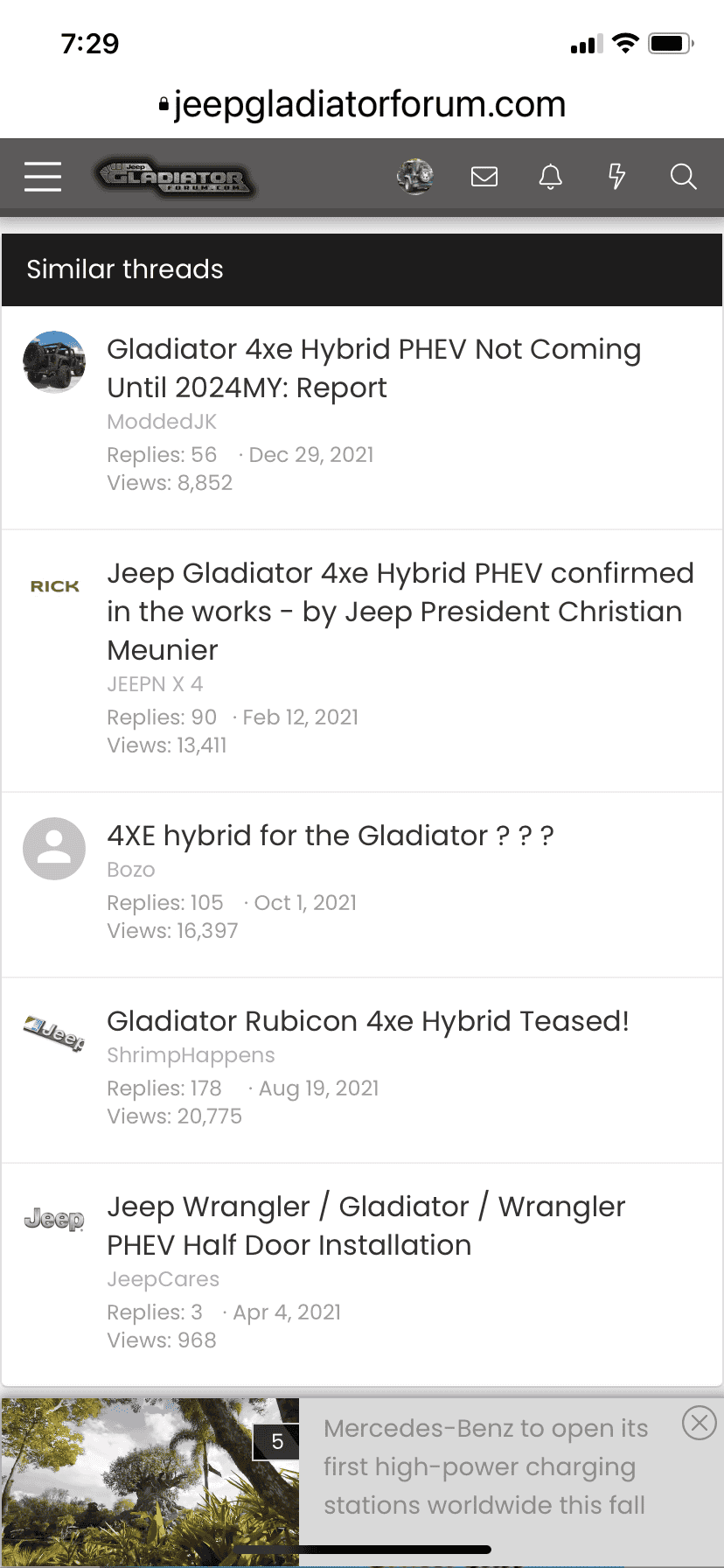 Jeep Gladiator Jeep Gladiator 4xe PHEV Hybrid is coming says head of Jeep Brand ? IMG_6376