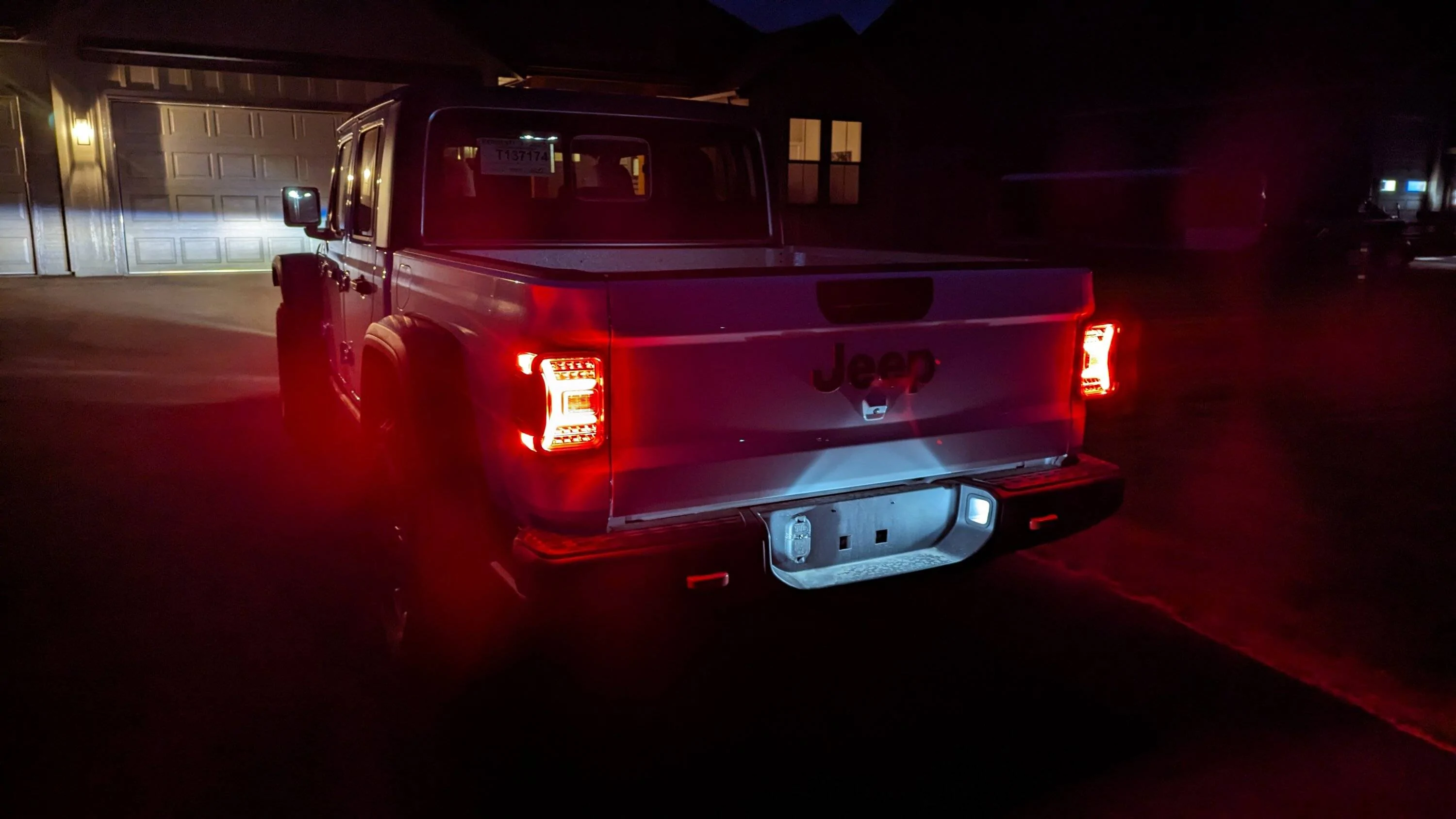Jeep Gladiator Alaska Daily Drivers: Hydro Blue 80A and Bright White JTR PXL_20230916_051443485