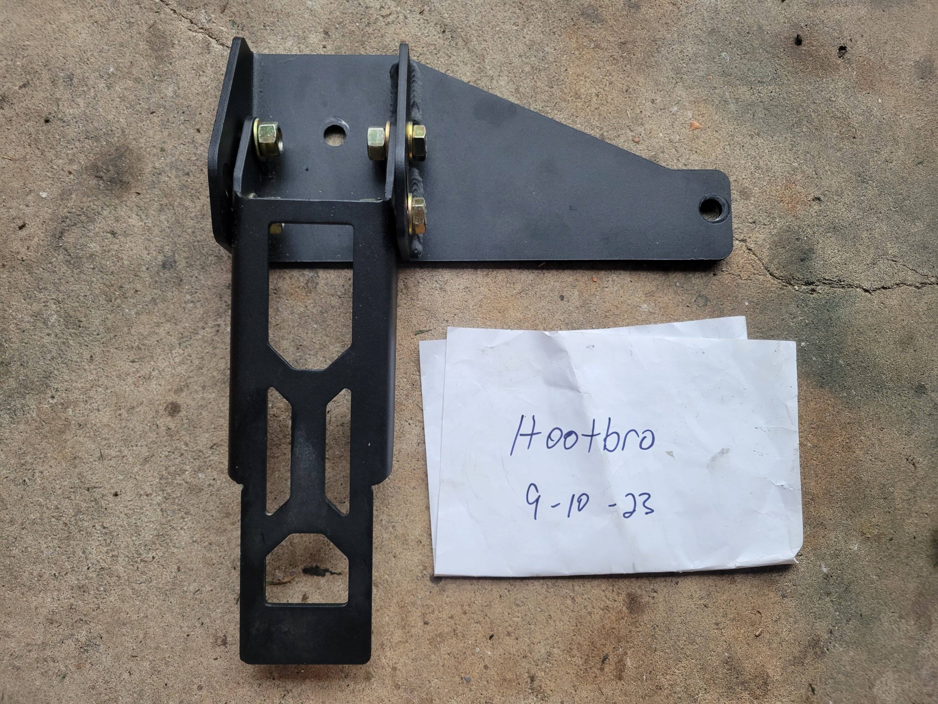Jeep Gladiator DV8 Dead Pedal 20230917_145719