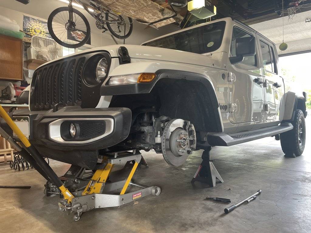 Jeep Gladiator Towmater build suspension1