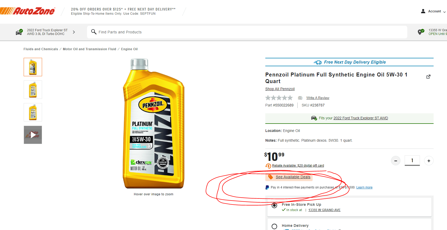 Jeep Gladiator Getting Pennzoil Platinum 5W-40 Cheap 1695056763846