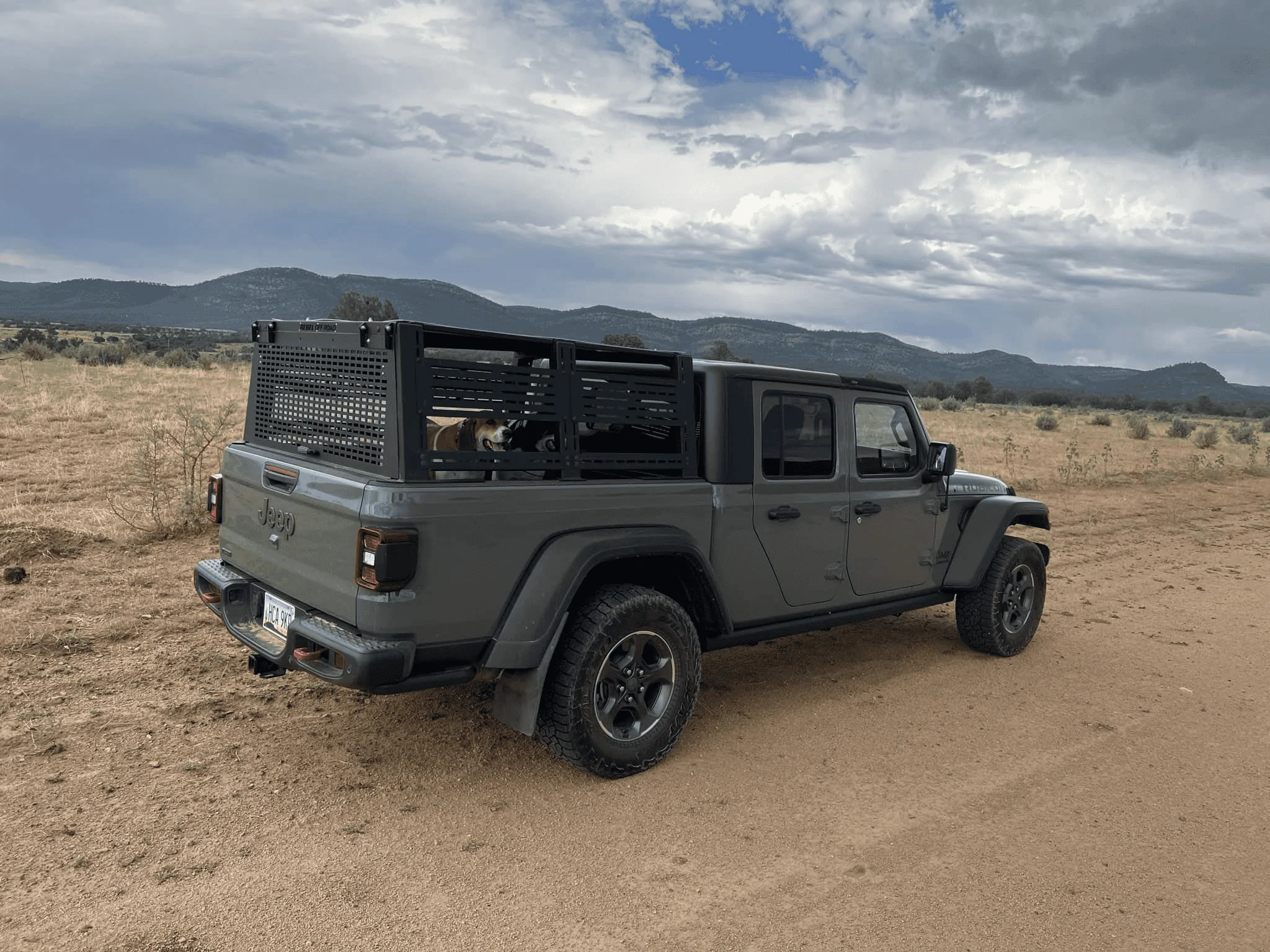 Jeep Gladiator XPLOR Bed Rack Individual Enclosure Panels 1695060126258