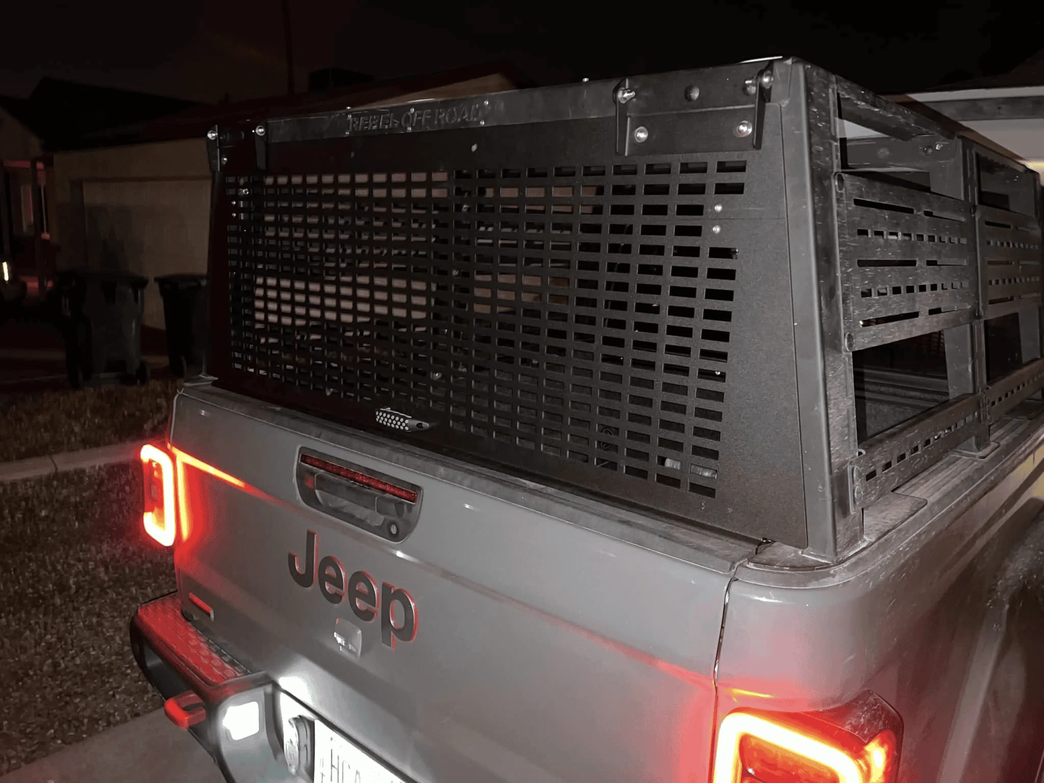 Jeep Gladiator XPLOR Bed Rack Individual Enclosure Panels 1695060208214
