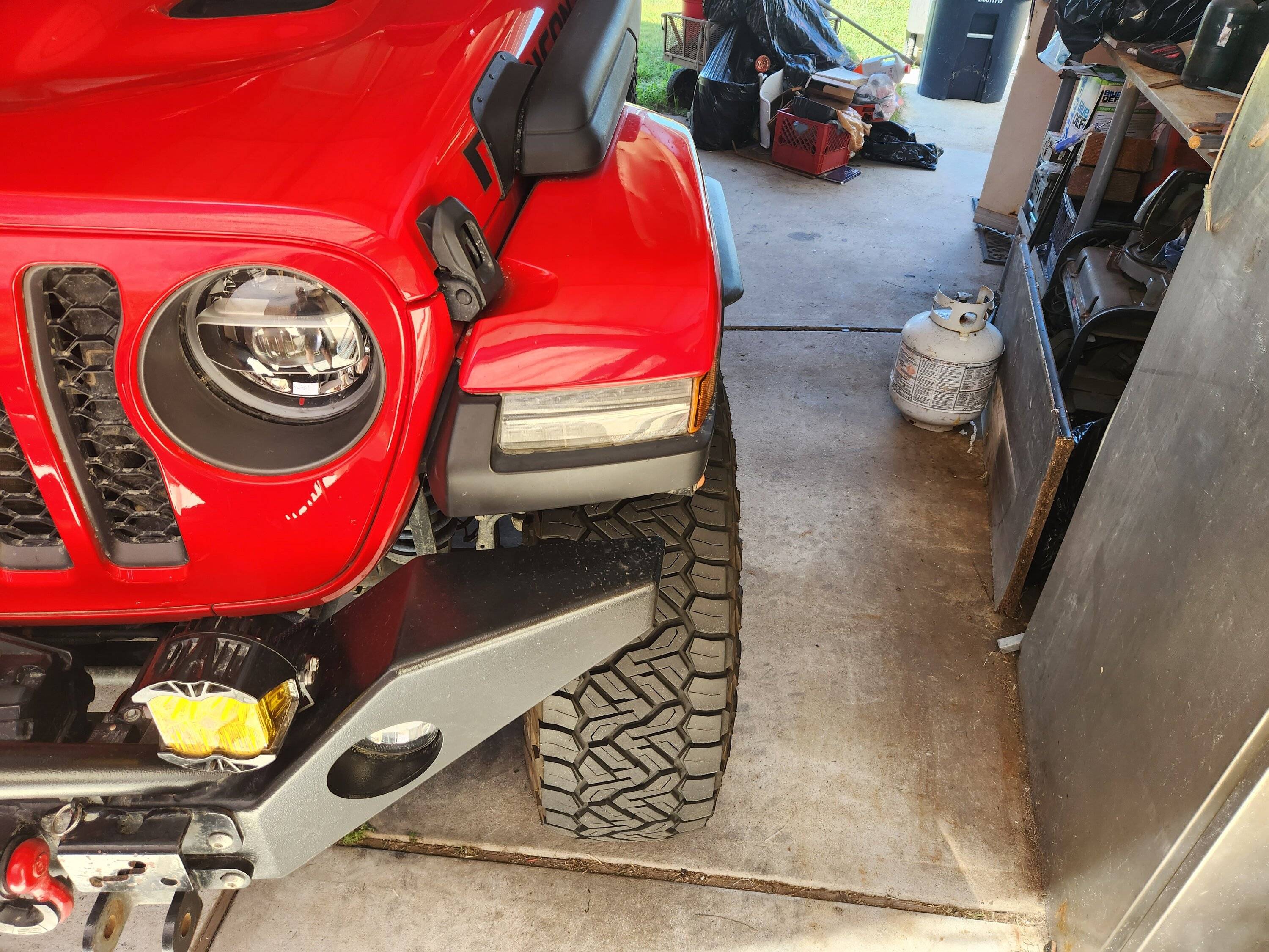 Jeep Gladiator Guys with 37s what wheels are you running? 20230912_121405