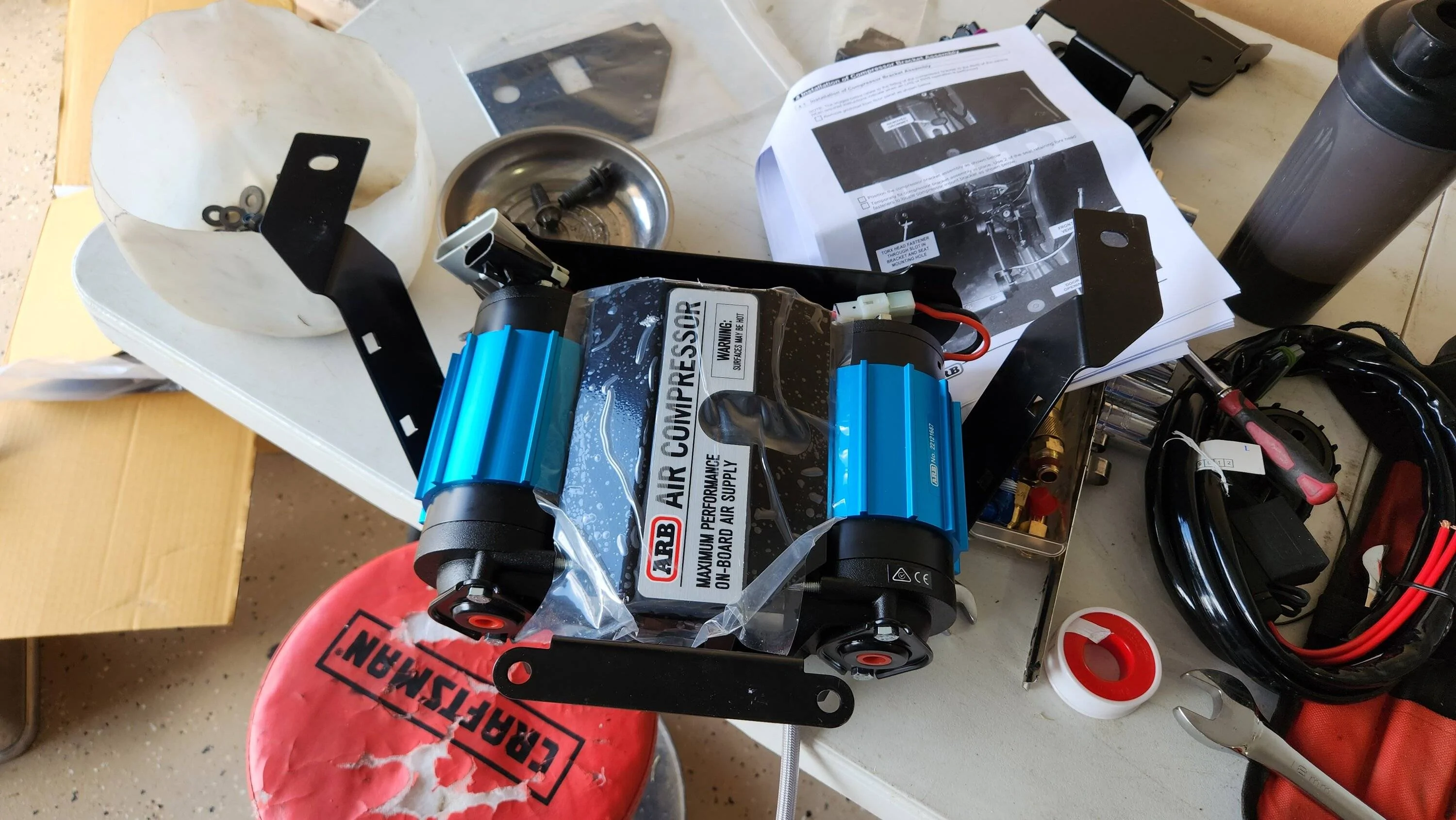 Jeep Gladiator My Stupidly-Expensive Onboard Air Setup 20230627_165057