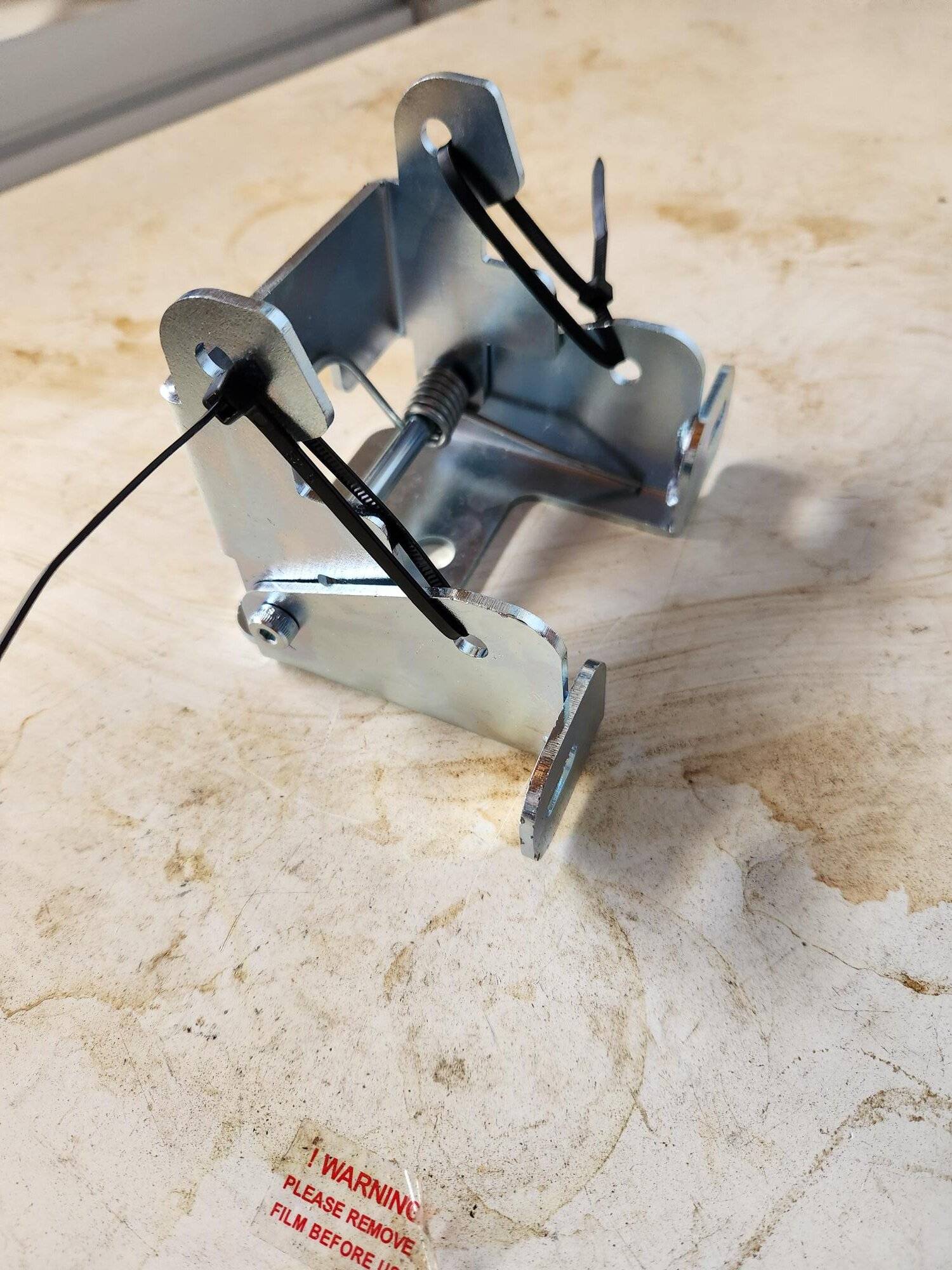 Jeep Gladiator Hide-a-Step DIY Installation, Tips and Tricks clamp pic