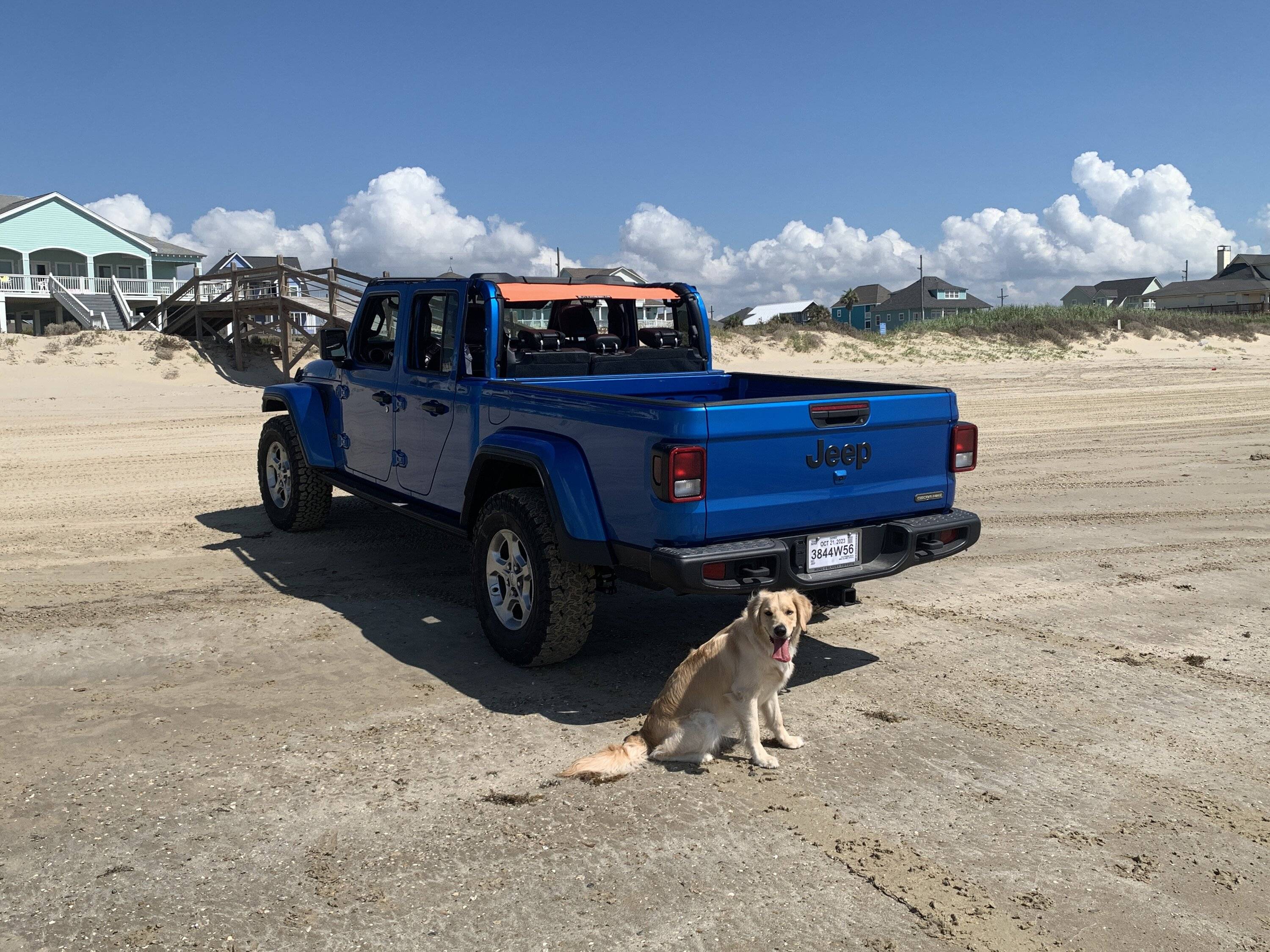 Jeep Gladiator Recommendations on a backseat dog hammock IMG_3228