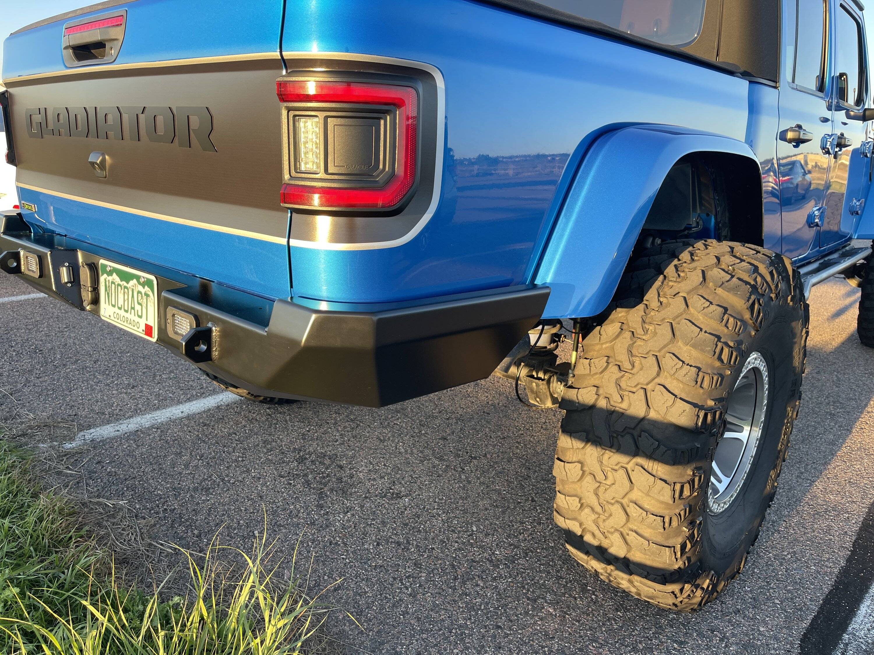 Jeep Gladiator Relentless Fabrication Rear Bumper with Tire Carrier IMG_5737