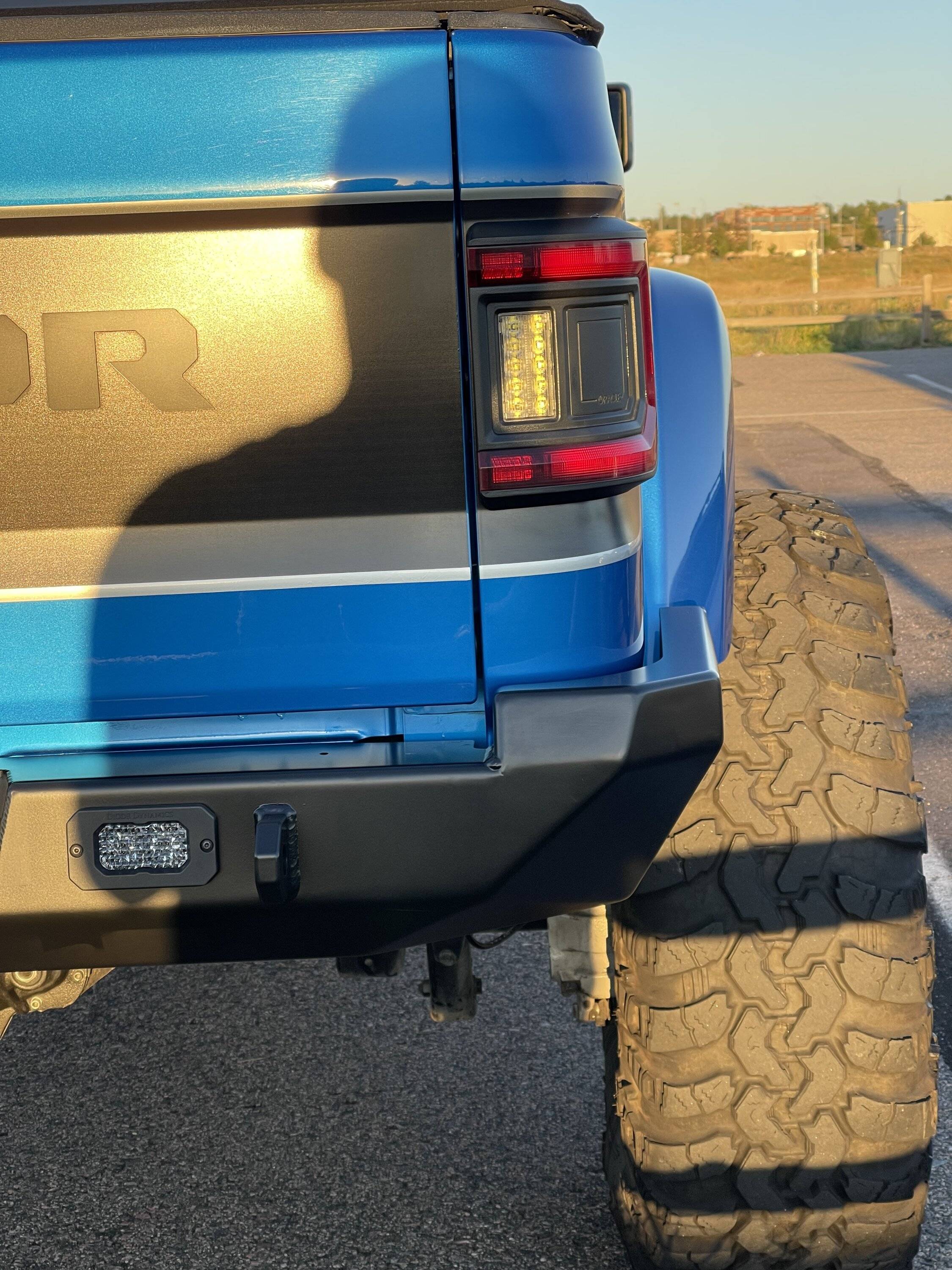 Jeep Gladiator Relentless Fabrication Rear Bumper with Tire Carrier IMG_5741
