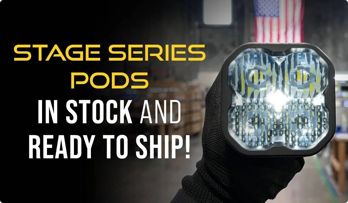 Jeep Gladiator Stage Series Pods IN STOCK! ? UVZzCPn