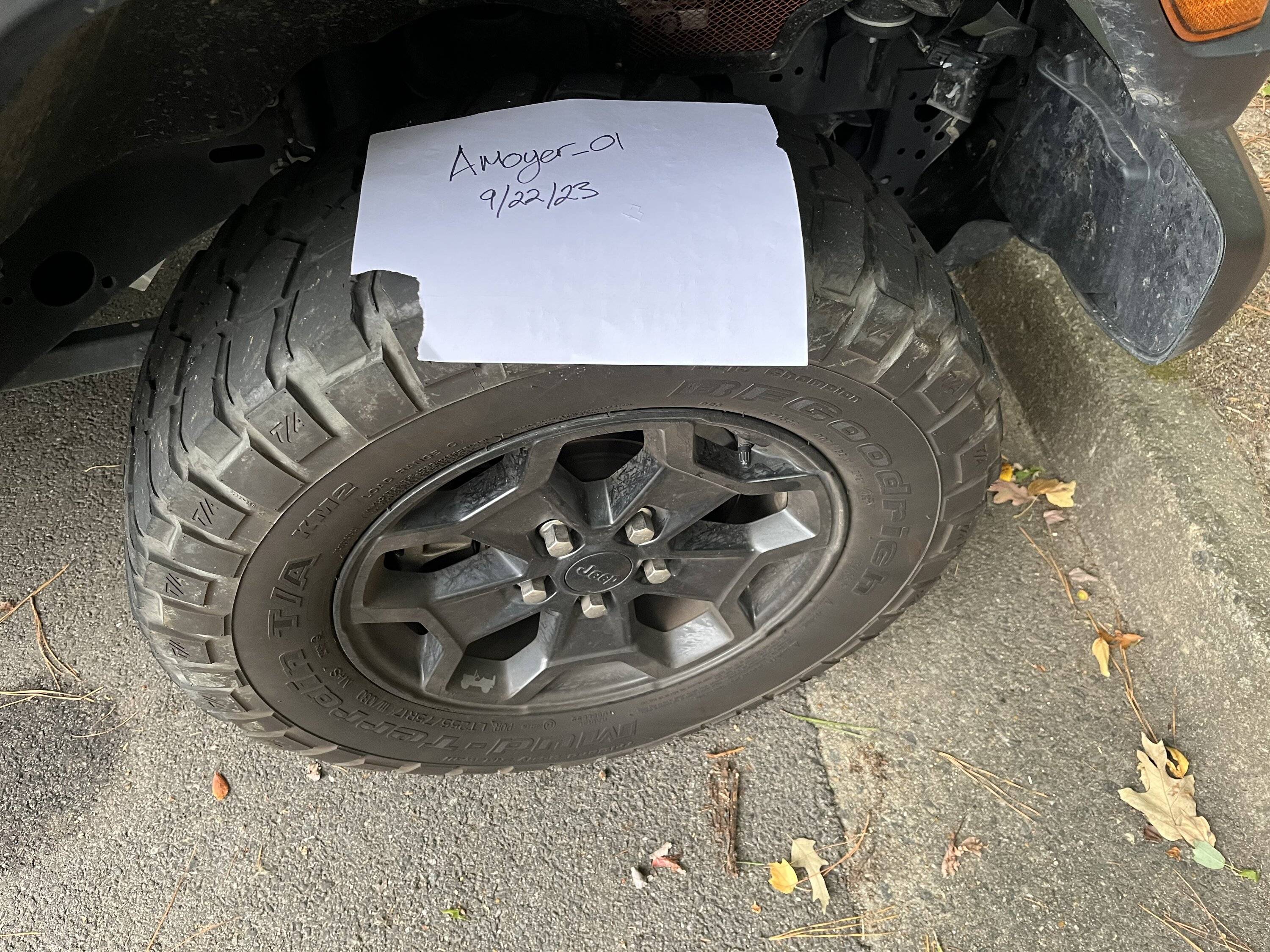 Jeep Gladiator Willys rims IMG_4224