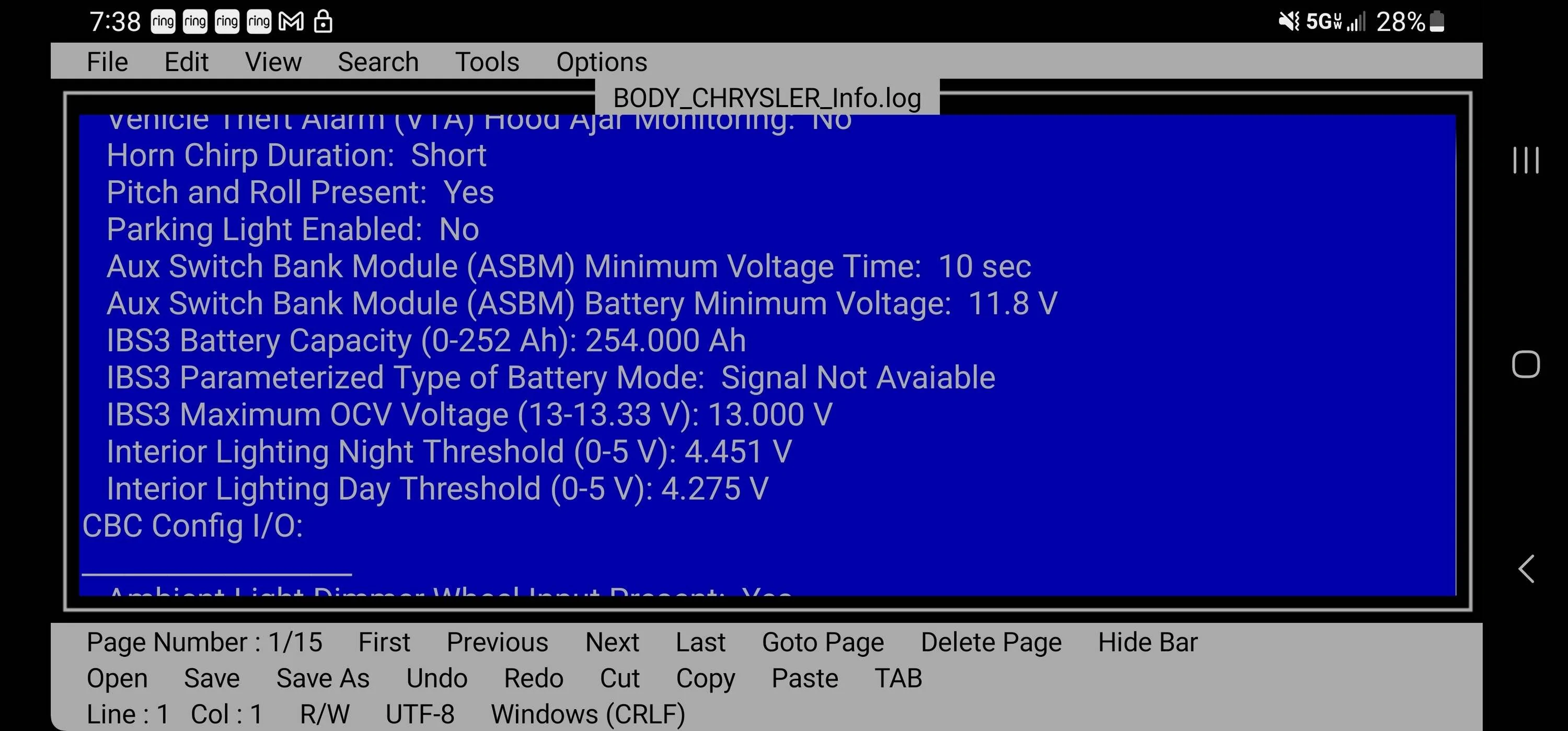 Jeep Gladiator Time it takes the alternator to fully charge a nearly dead battery Screenshot_20230923_073807_OldSchool Editor