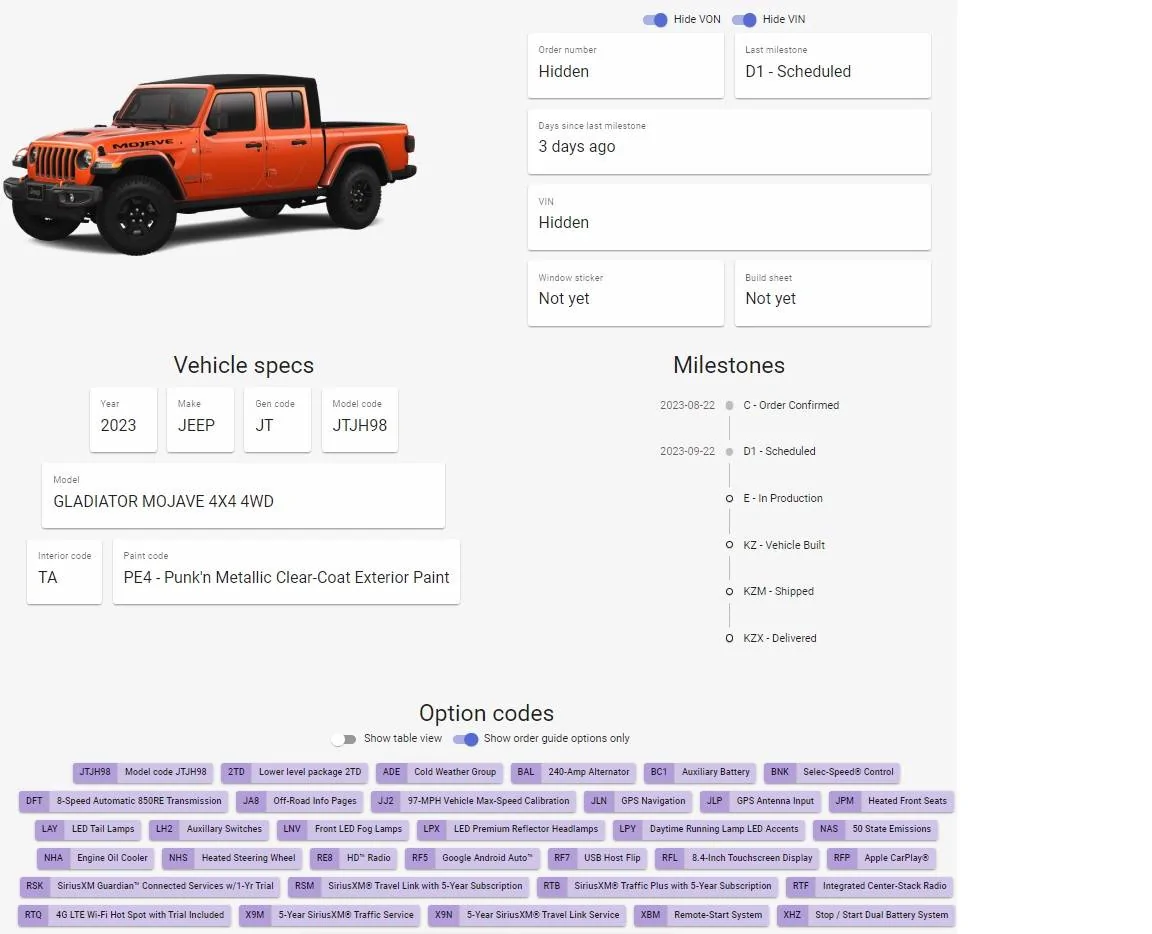 Jeep Gladiator Just Ordered? Check in HERE! D1