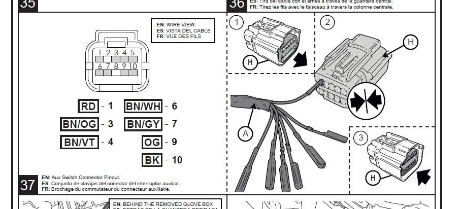 Jeep Gladiator Aux install. They don't work. This on