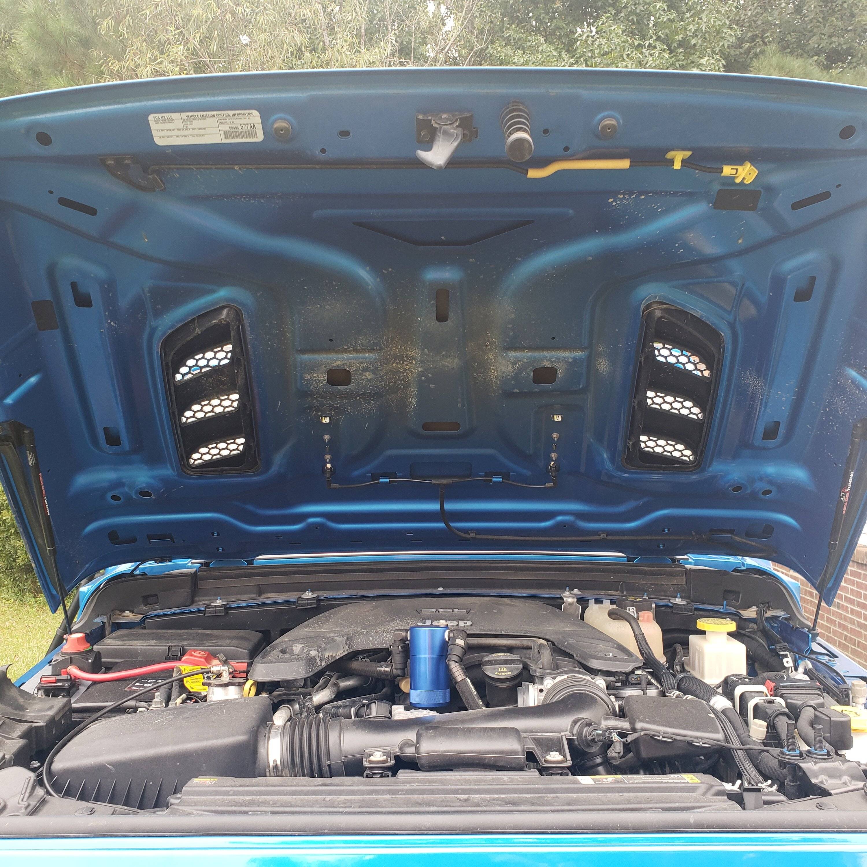 Jeep Gladiator Under Hood Liner necessary? 20230928_165209