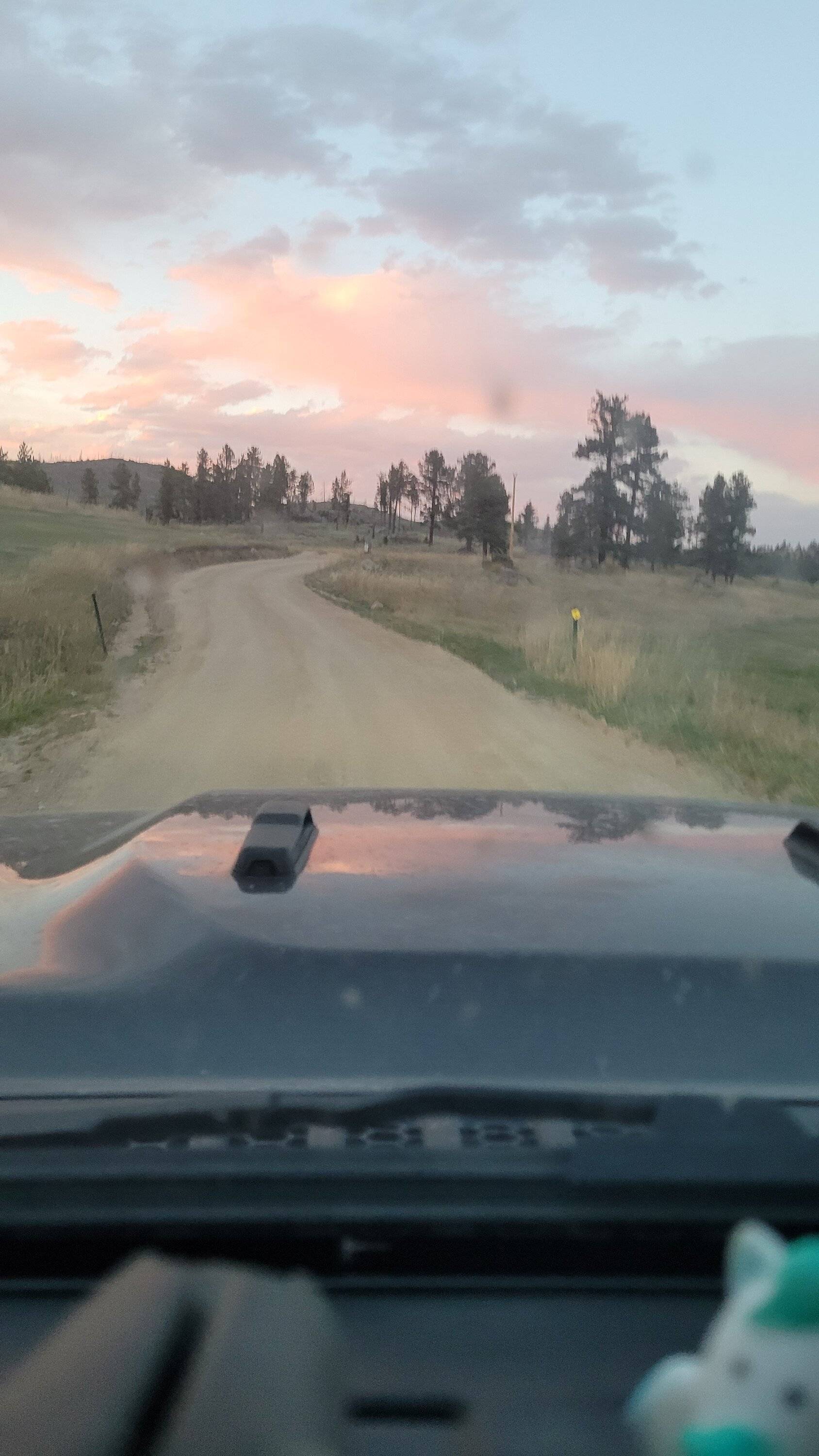 Jeep Gladiator Quick rip last evening. 20230928_185225