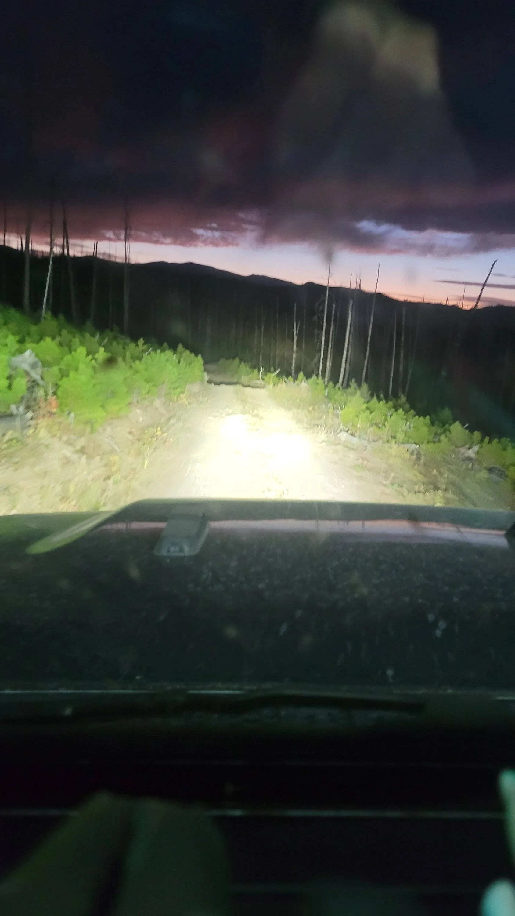 Jeep Gladiator Quick rip last evening. 20230928_192111
