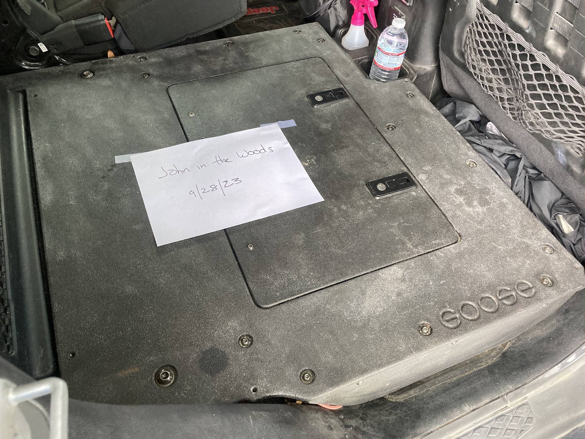 Jeep Gladiator Goose Gear 60 rear seat delete $250 OBO IMG_4752