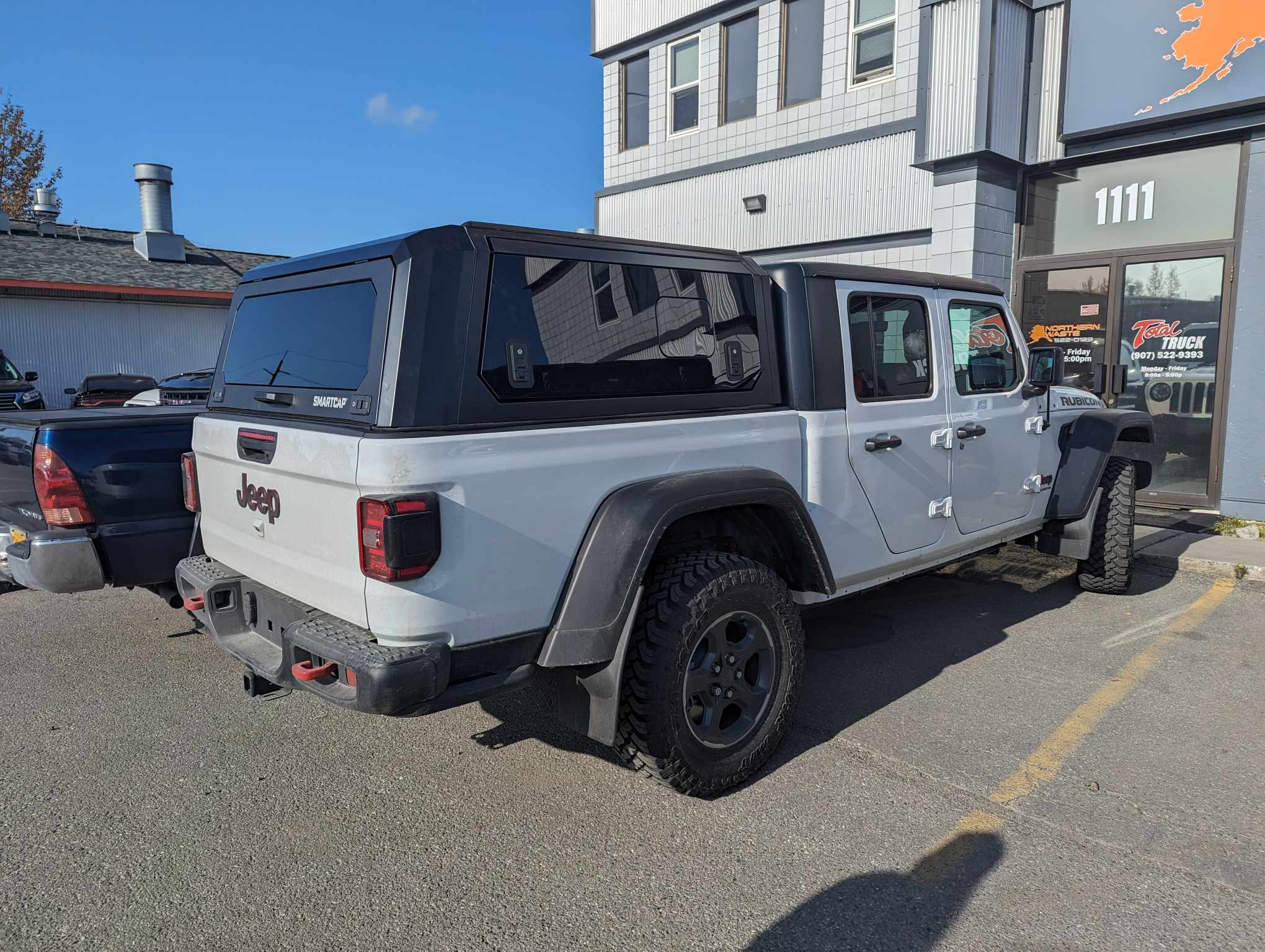 Jeep Gladiator Alaska Daily Drivers: Hydro Blue 80A and Bright White JTR received_3518628701682355